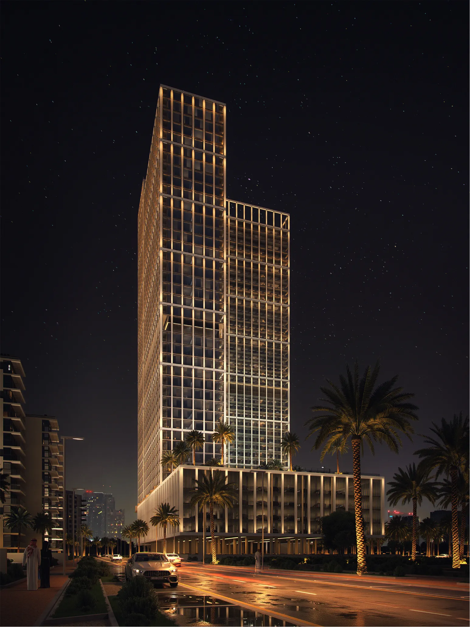 Binghatti Vintage, developer render