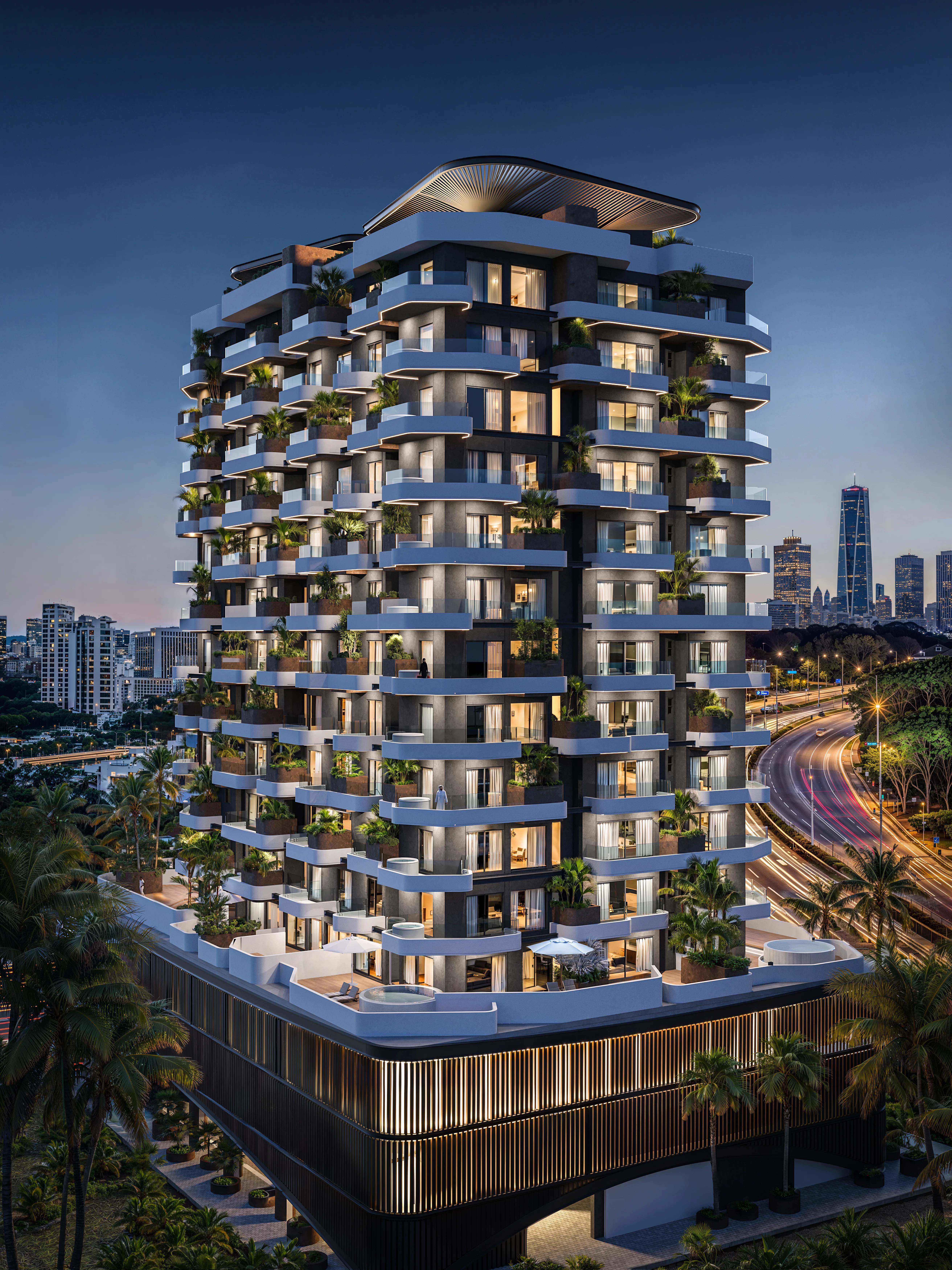 Palm Deira, flagship project render