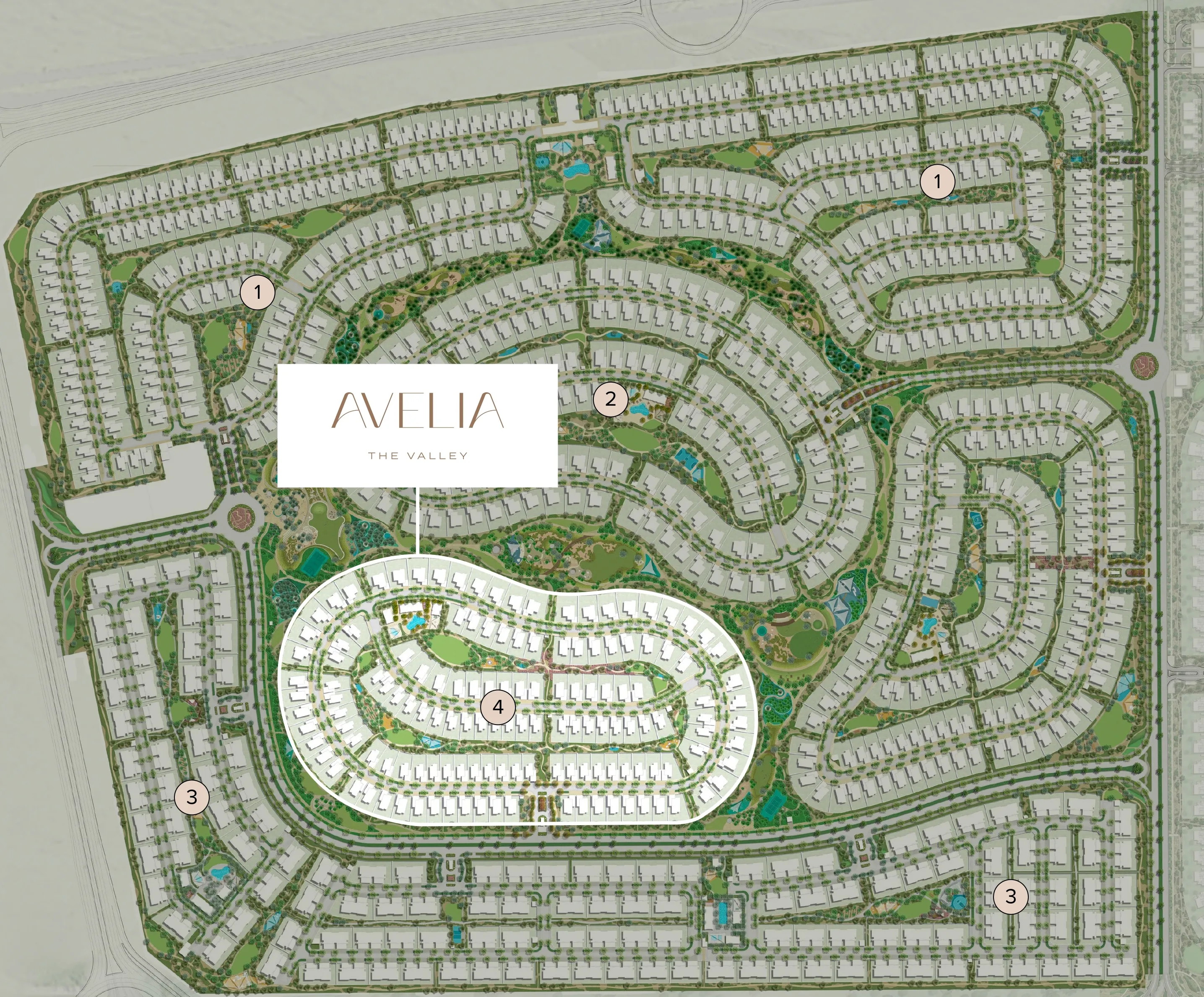 Avelia The Valley, developer render