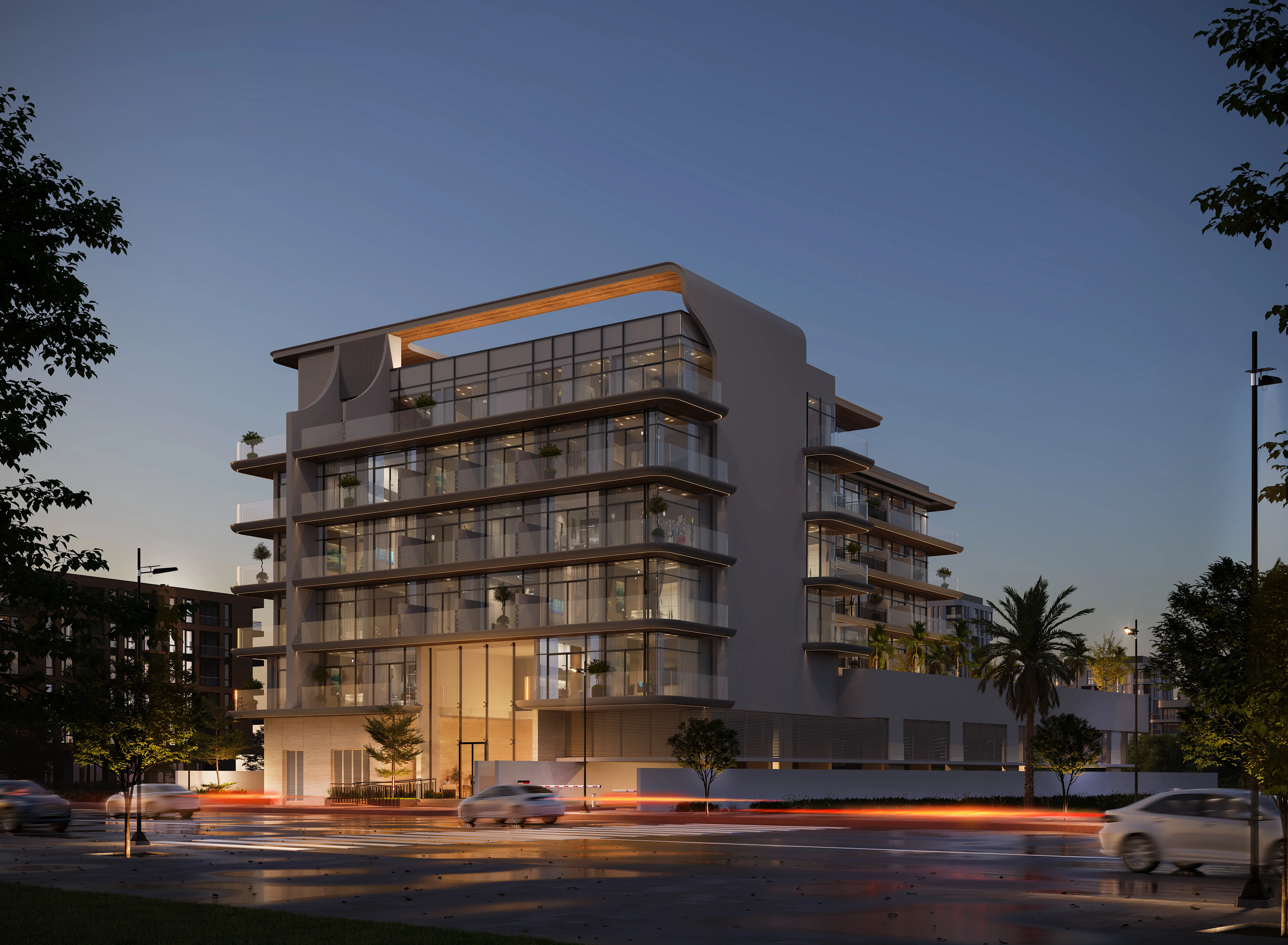 Warsan 4, flagship project render