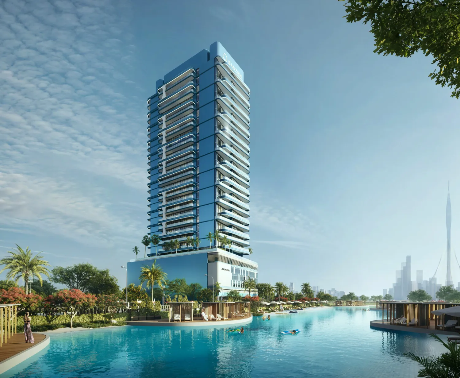 Zen Lagoons by Sanzen, developer render