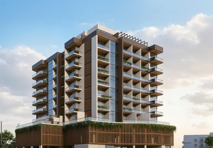 Golf Terrace Residences, Dubai Production City