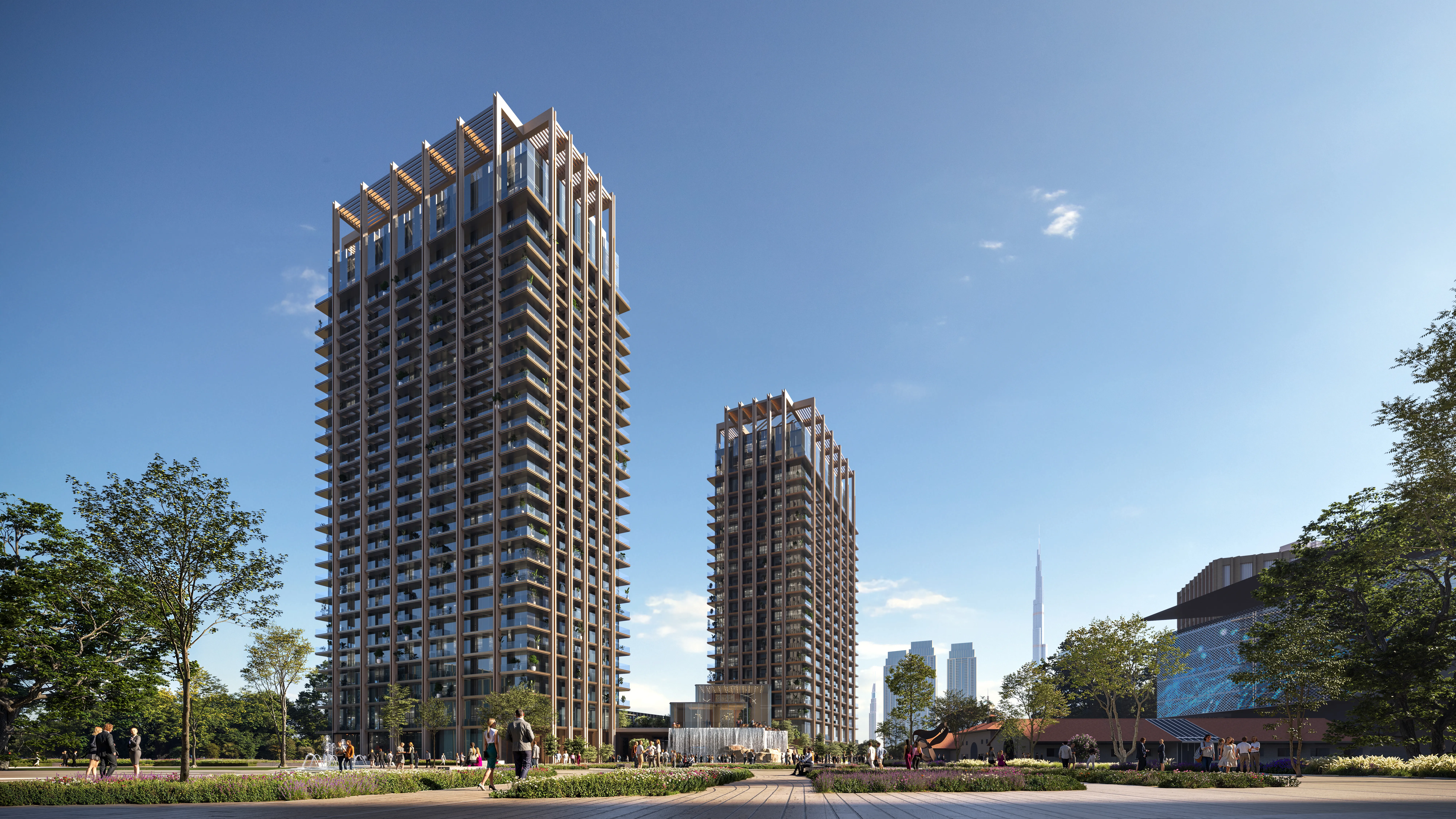 Zabeel 1&2, flagship project render