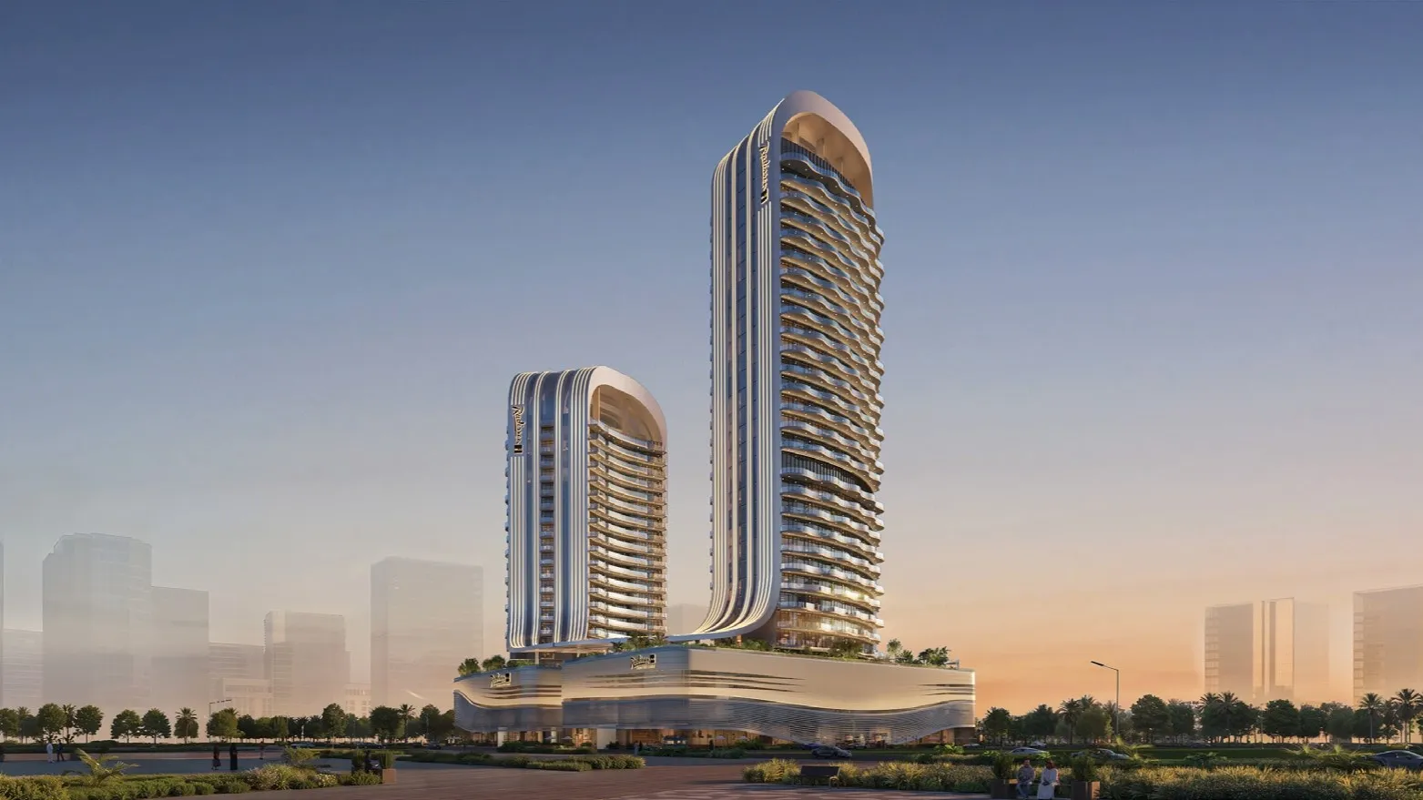 Radisson Blu Hotel & Residences, developer render