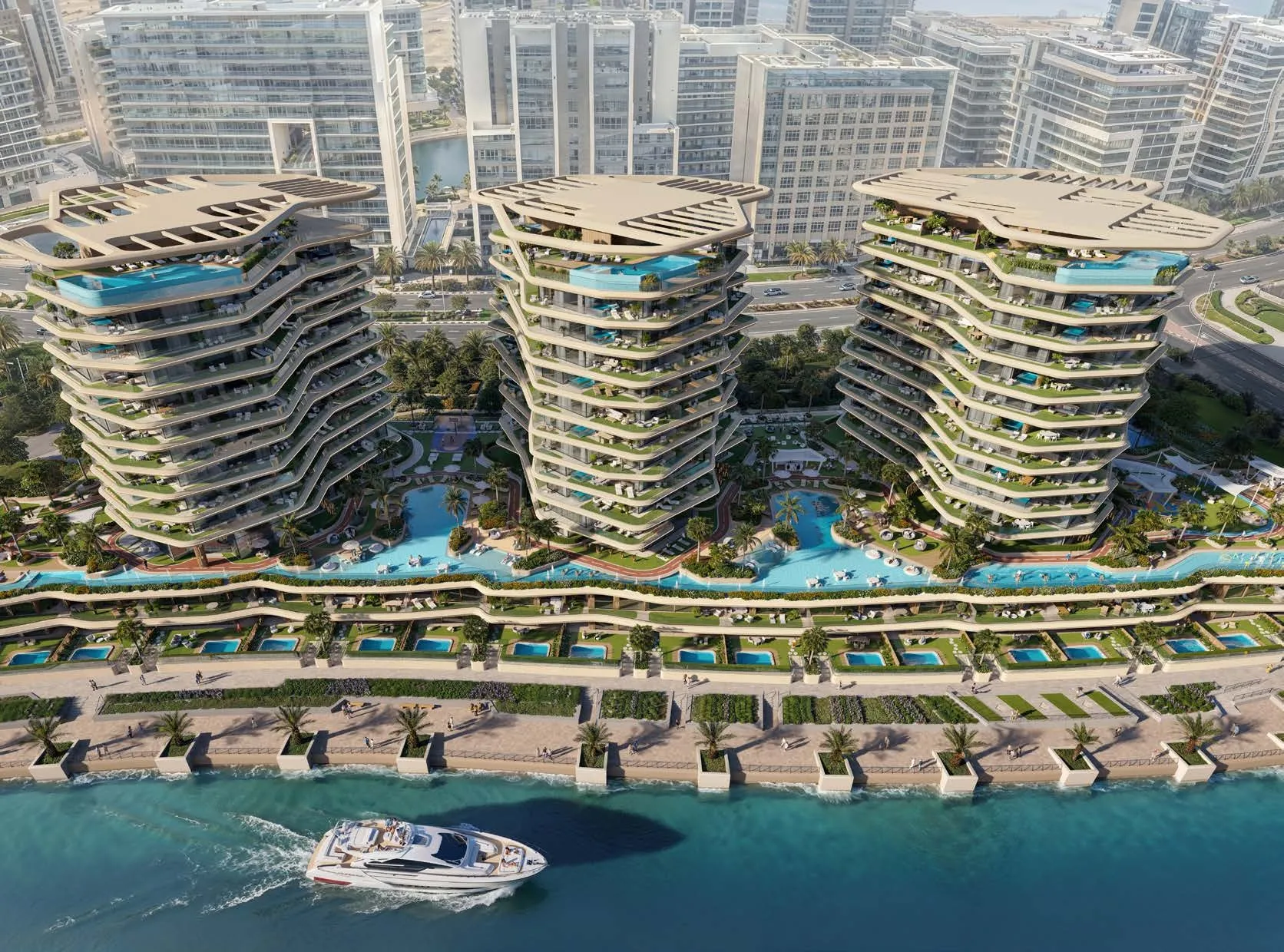 Bab Al Qasr Sea View Residence 51, developer render