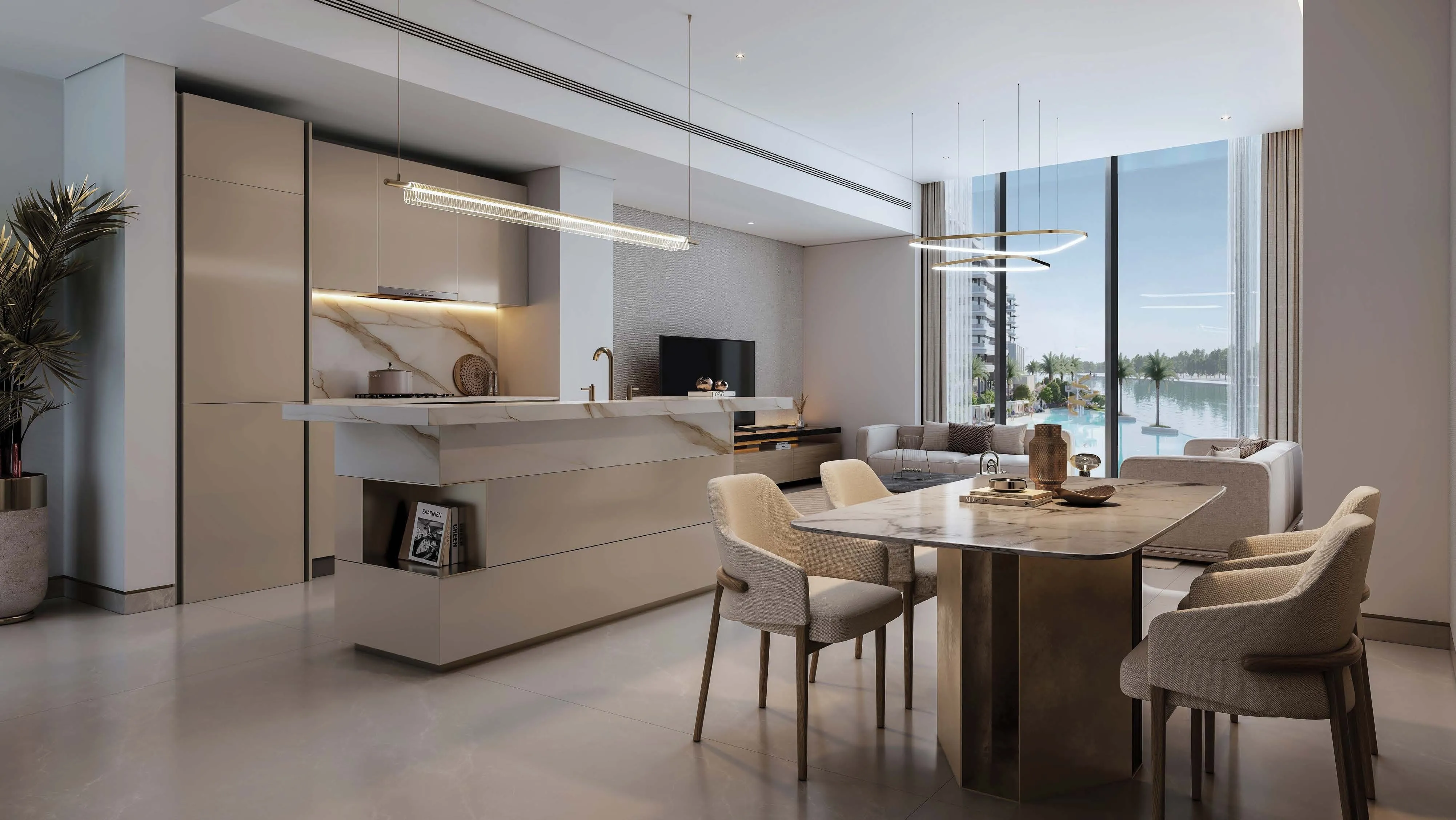 River Cove Residences at Sobha City, developer render