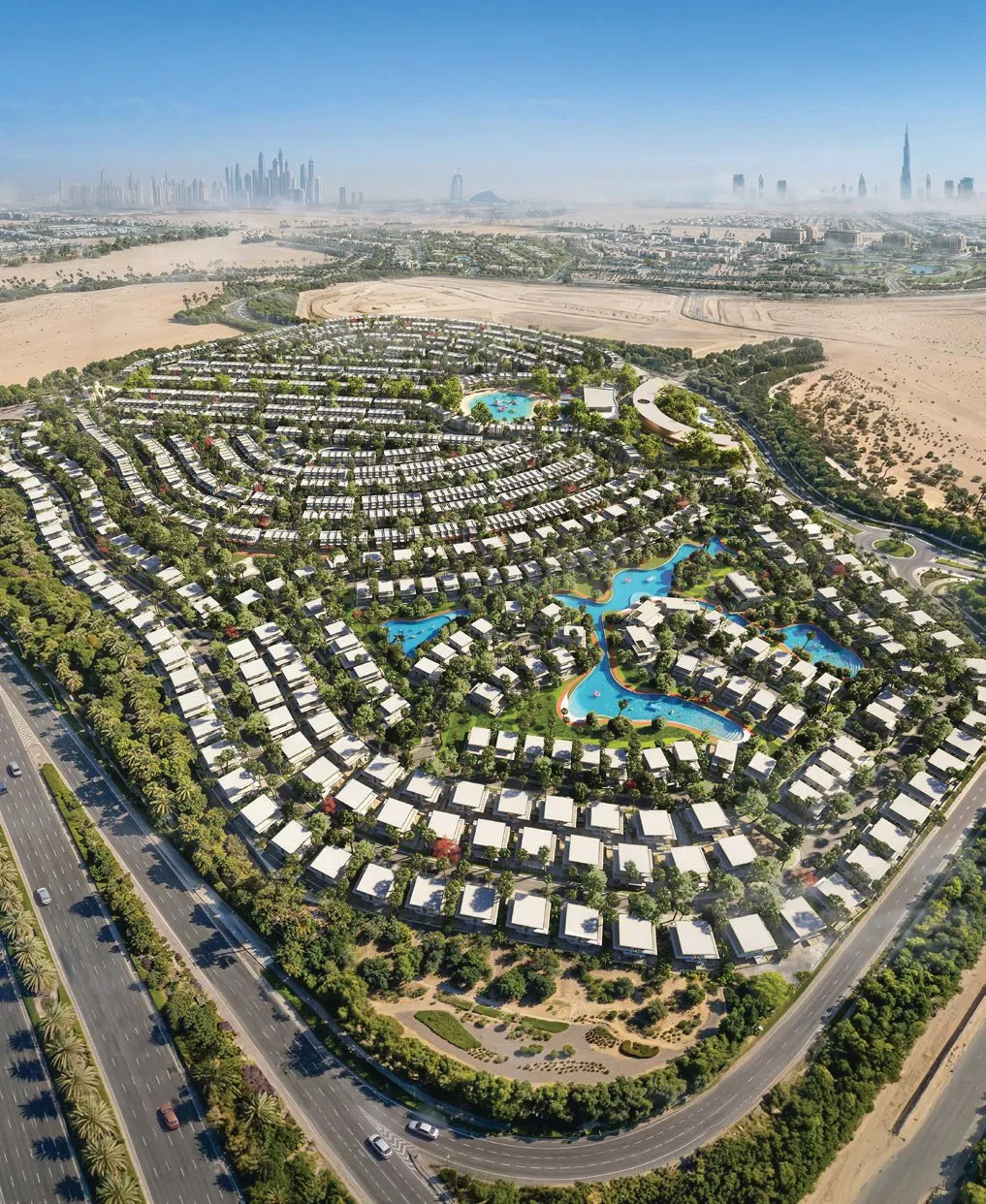 Al Warsan, flagship project render