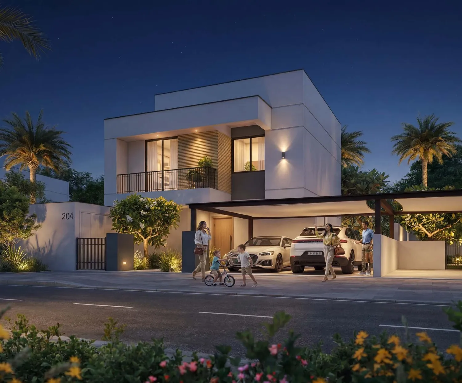 Al Ghadeer Gardens, developer render