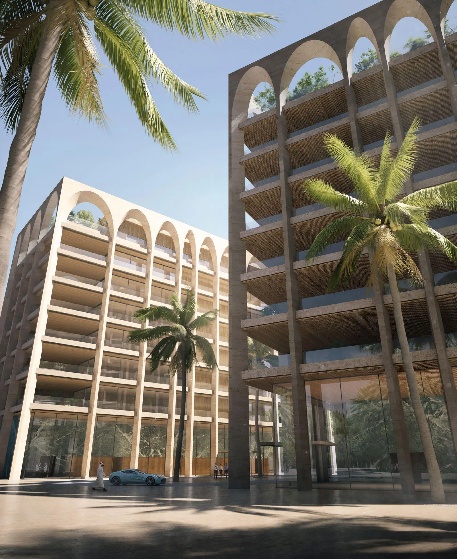 Sea Mirror Residences, developer render