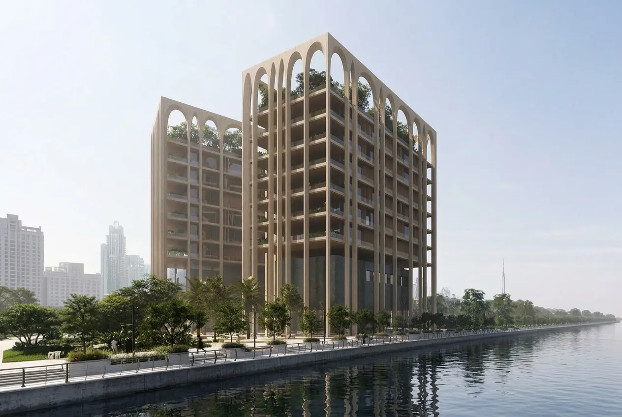 Jumeirah Second, flagship project render