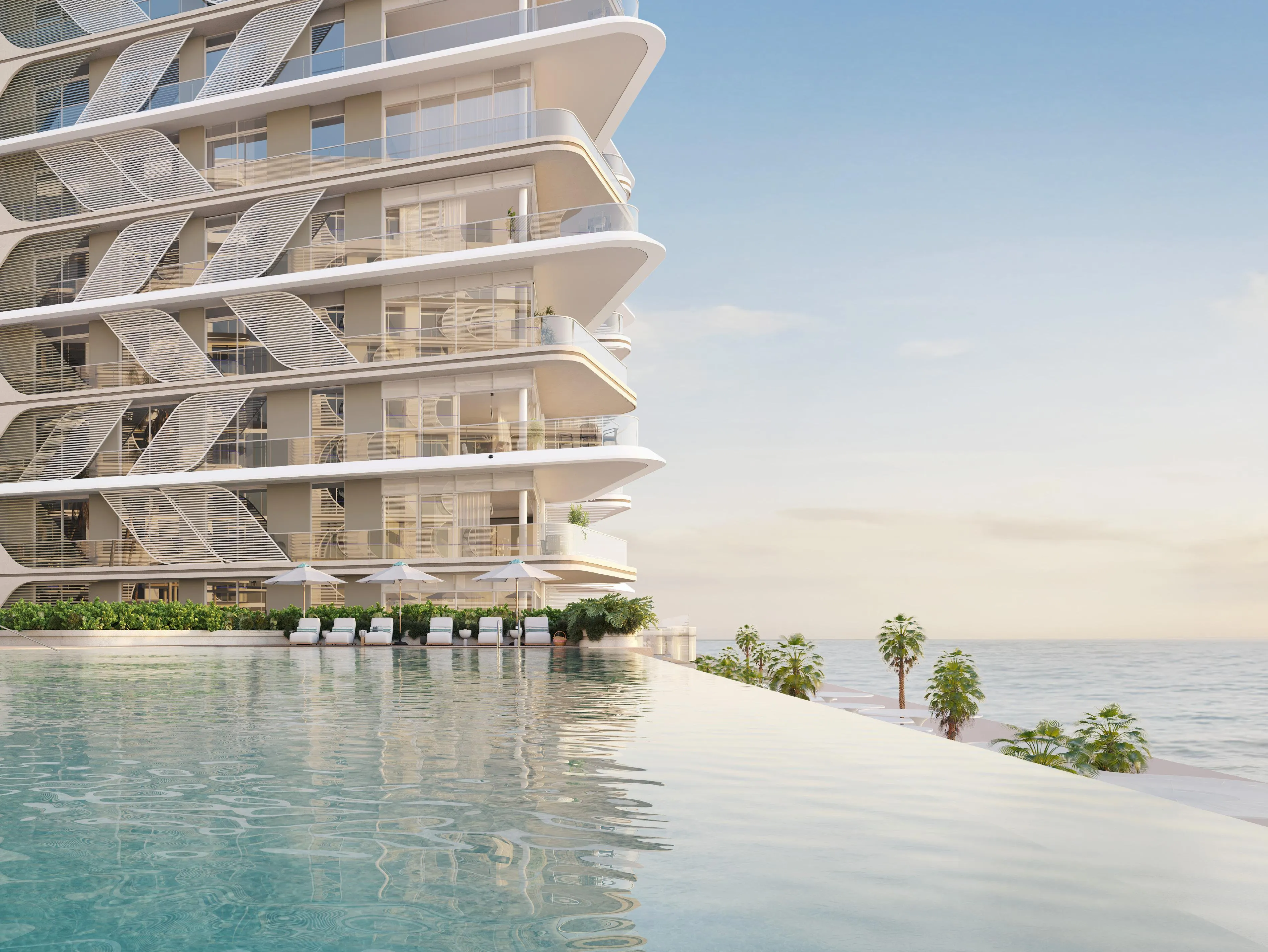 Fahid Beach Residences, developer render