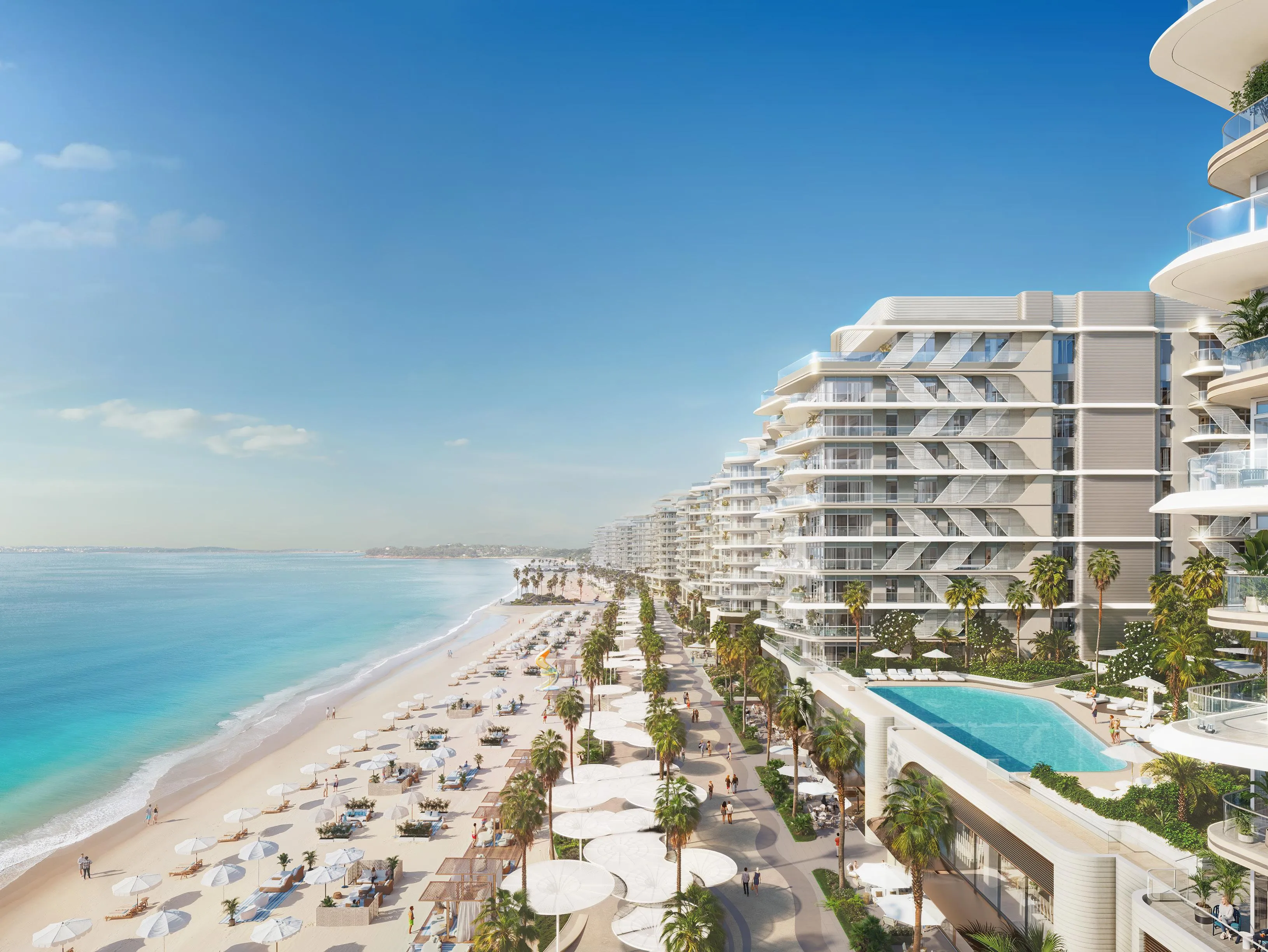 Fahid Beach Residences, developer render