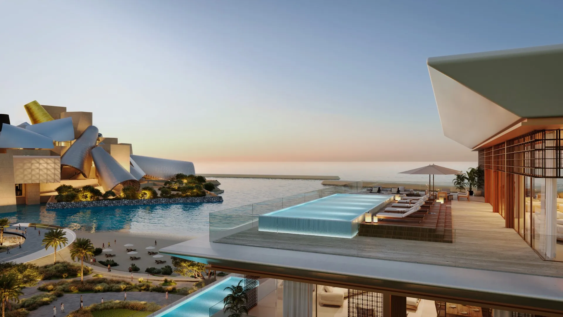 Nobu Residences Abu Dhabi, developer render