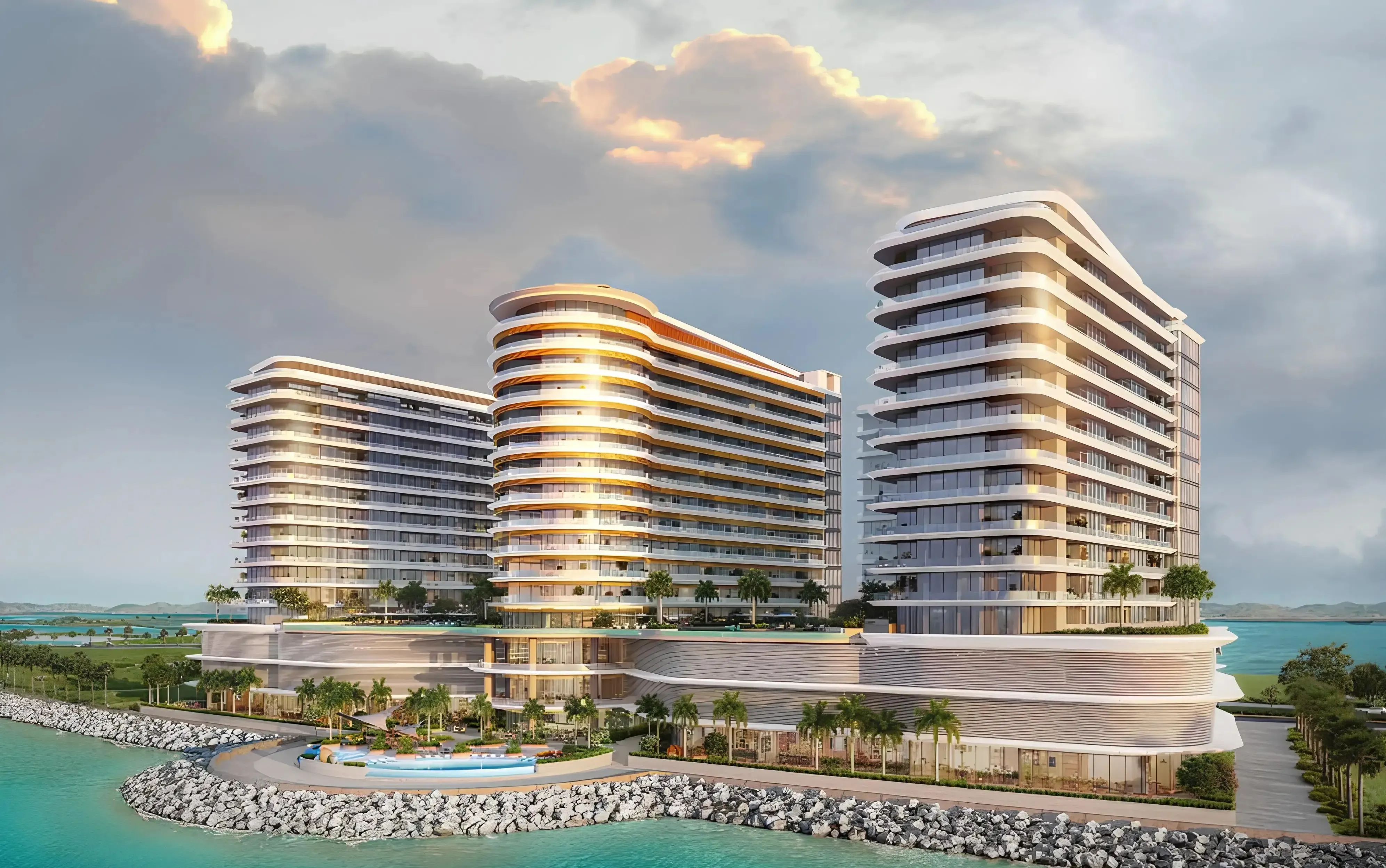 Trio Isle Queen B, developer render