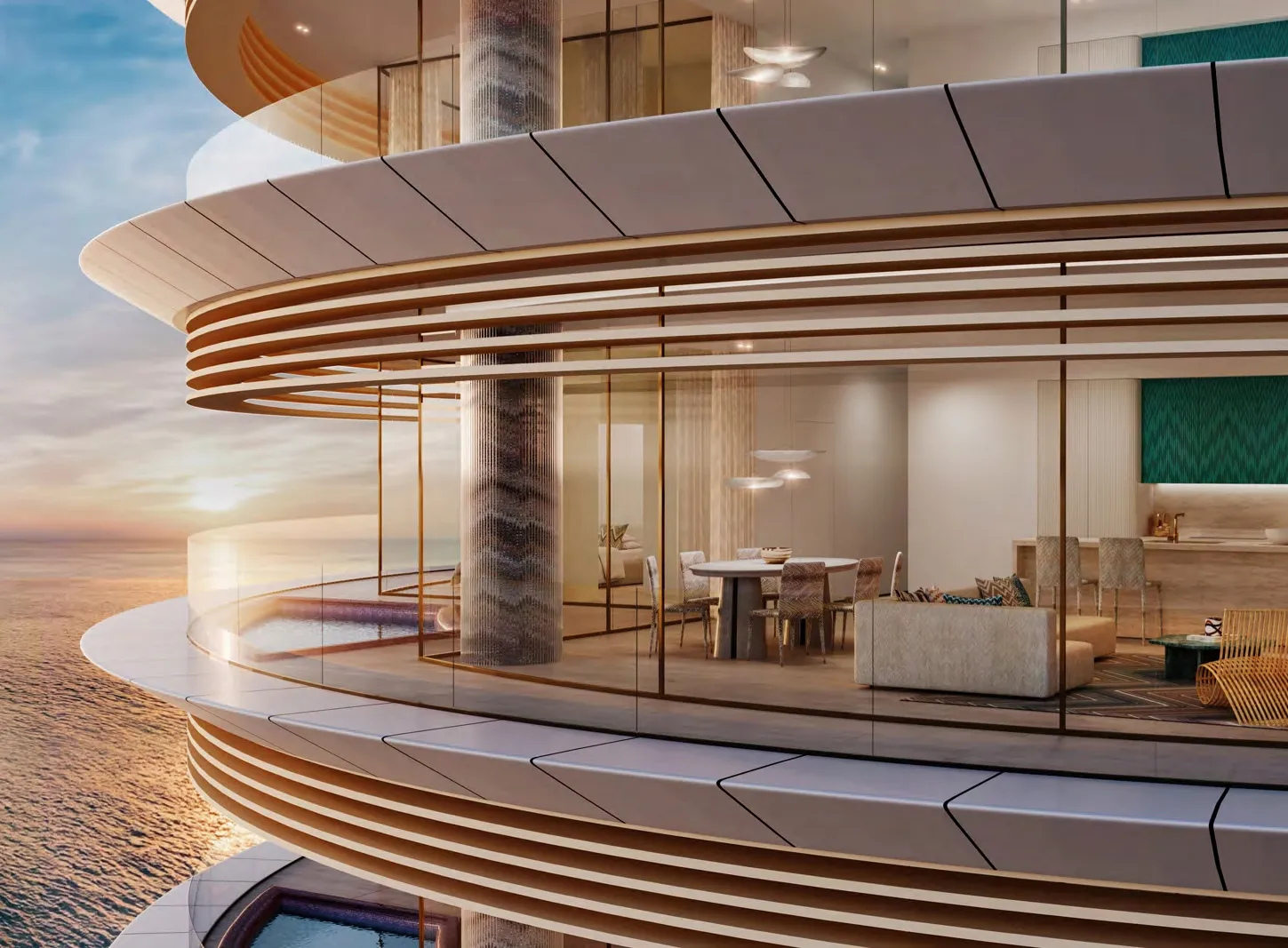 Trio Isle Queen B, developer render