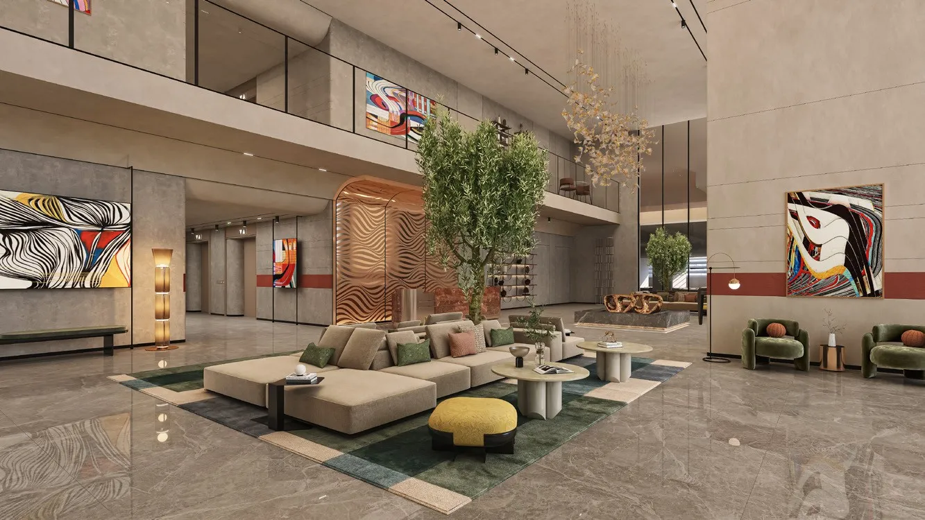 Mövenpick Residences Dubai Motor City Phase 1, developer render