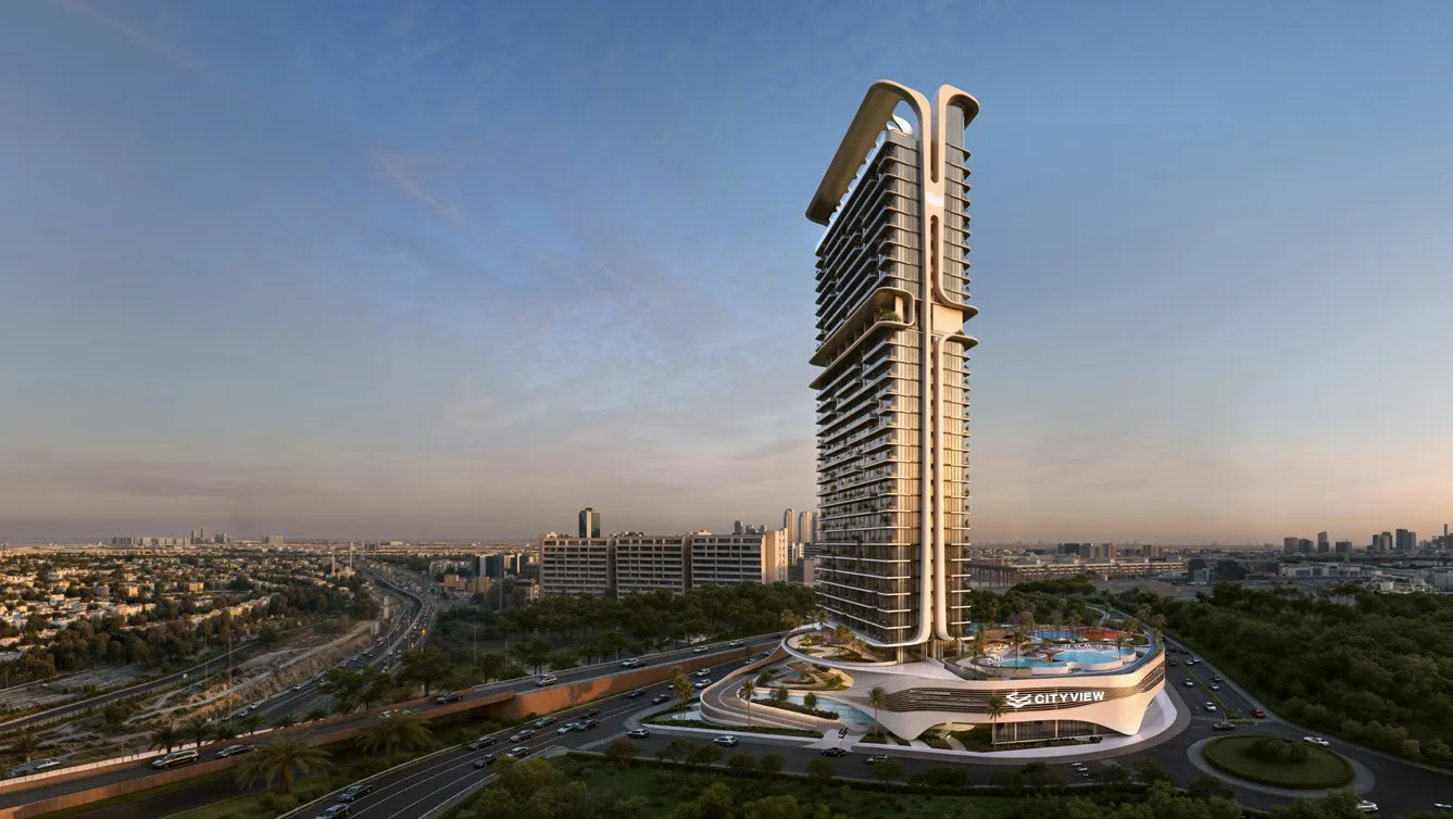 Dubai Motor City, flagship project render