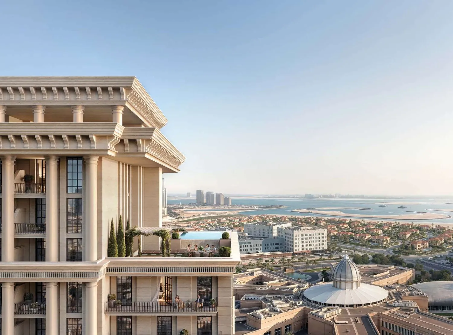 Bab Al Qasr Royal 28, developer render