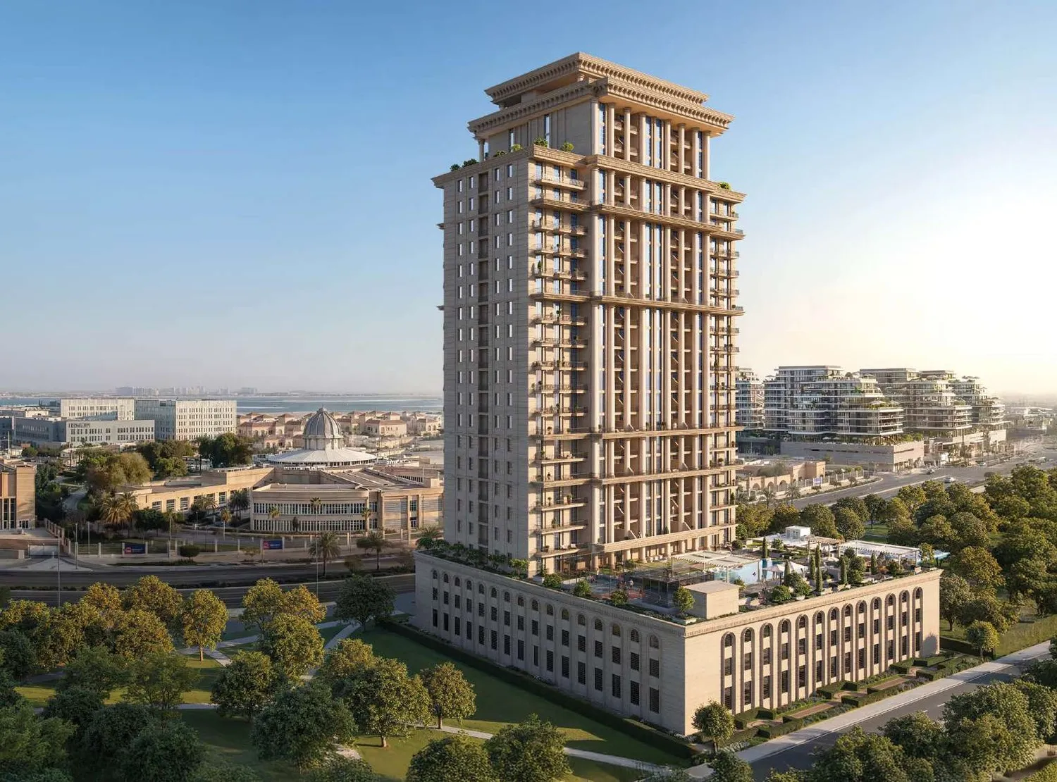 Bab Al Qasr Royal 28, developer render