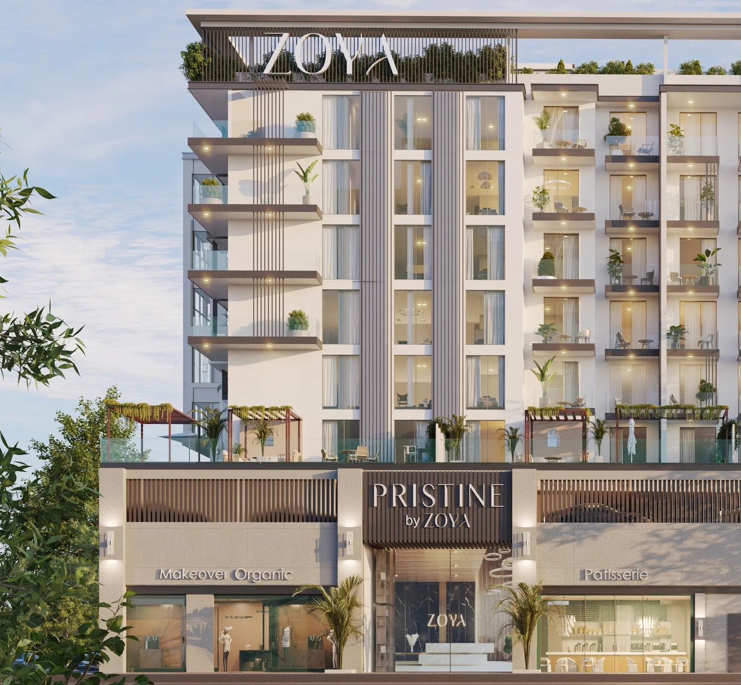 Pristine By Zoya, developer render