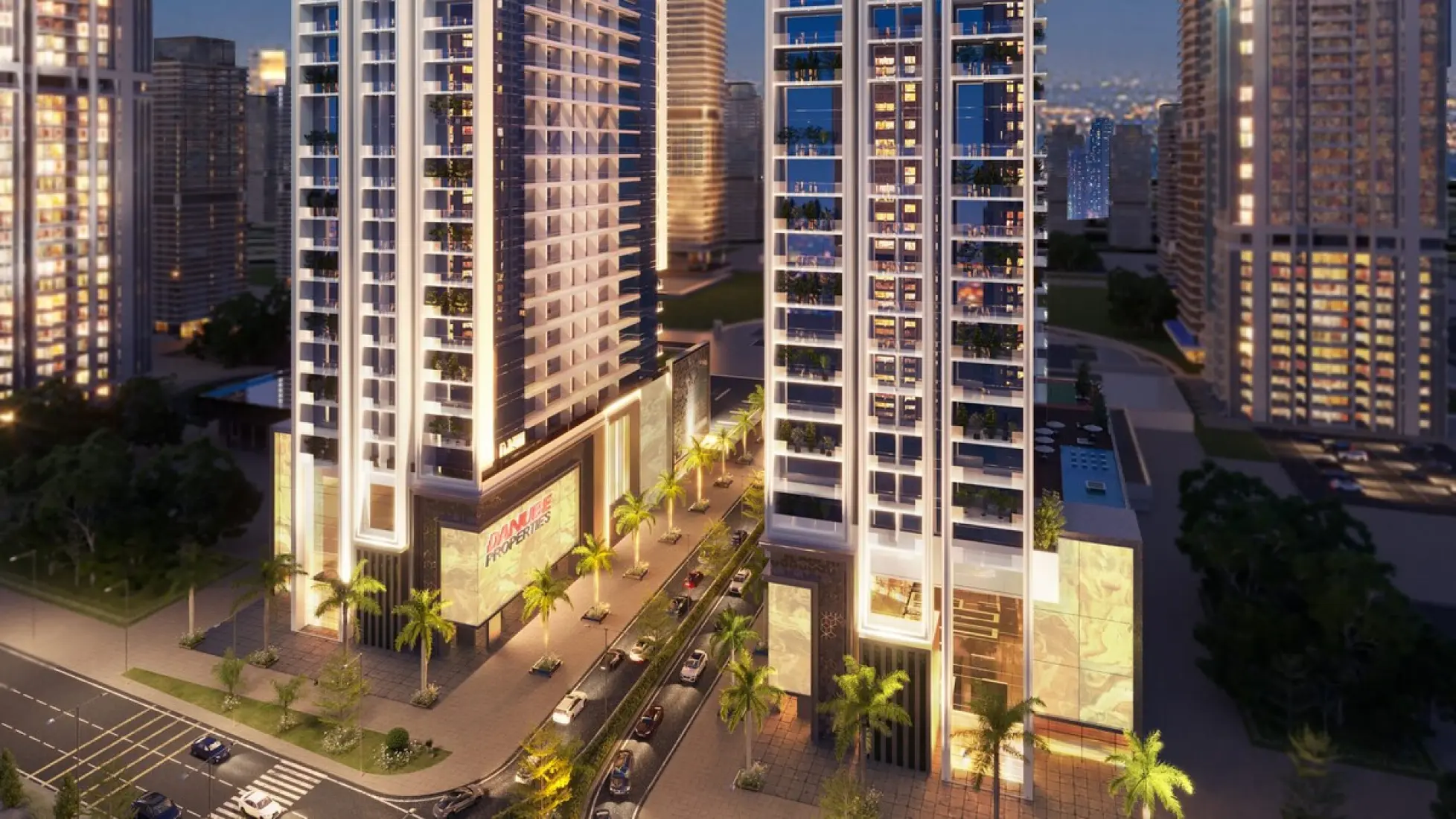 JLT (Jumeirah Lakes Towers), flagship project render