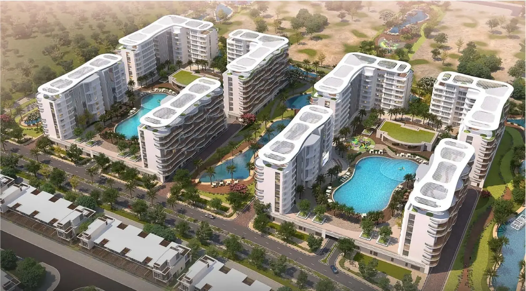 Damac Lagoons Views Phase 2, developer render