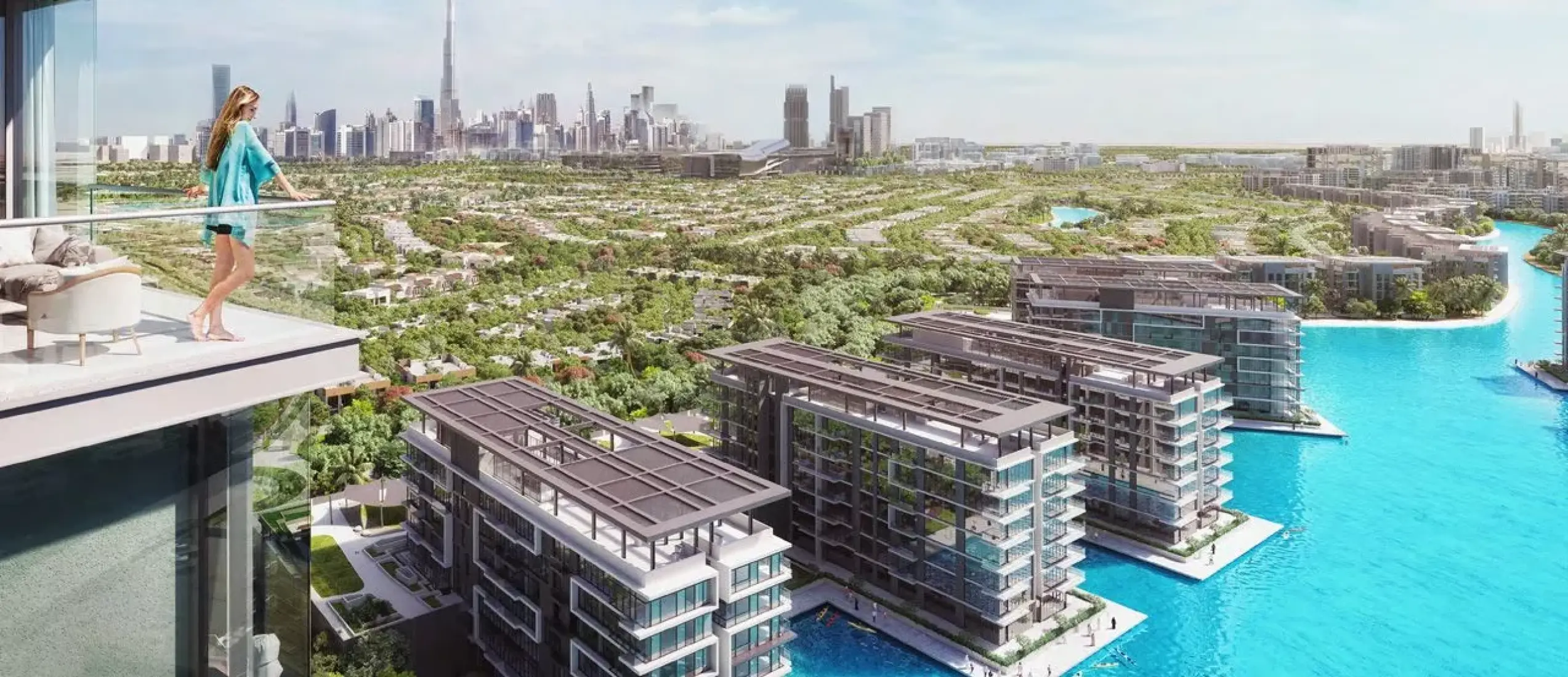 Al Hebiah Fifth, flagship project render
