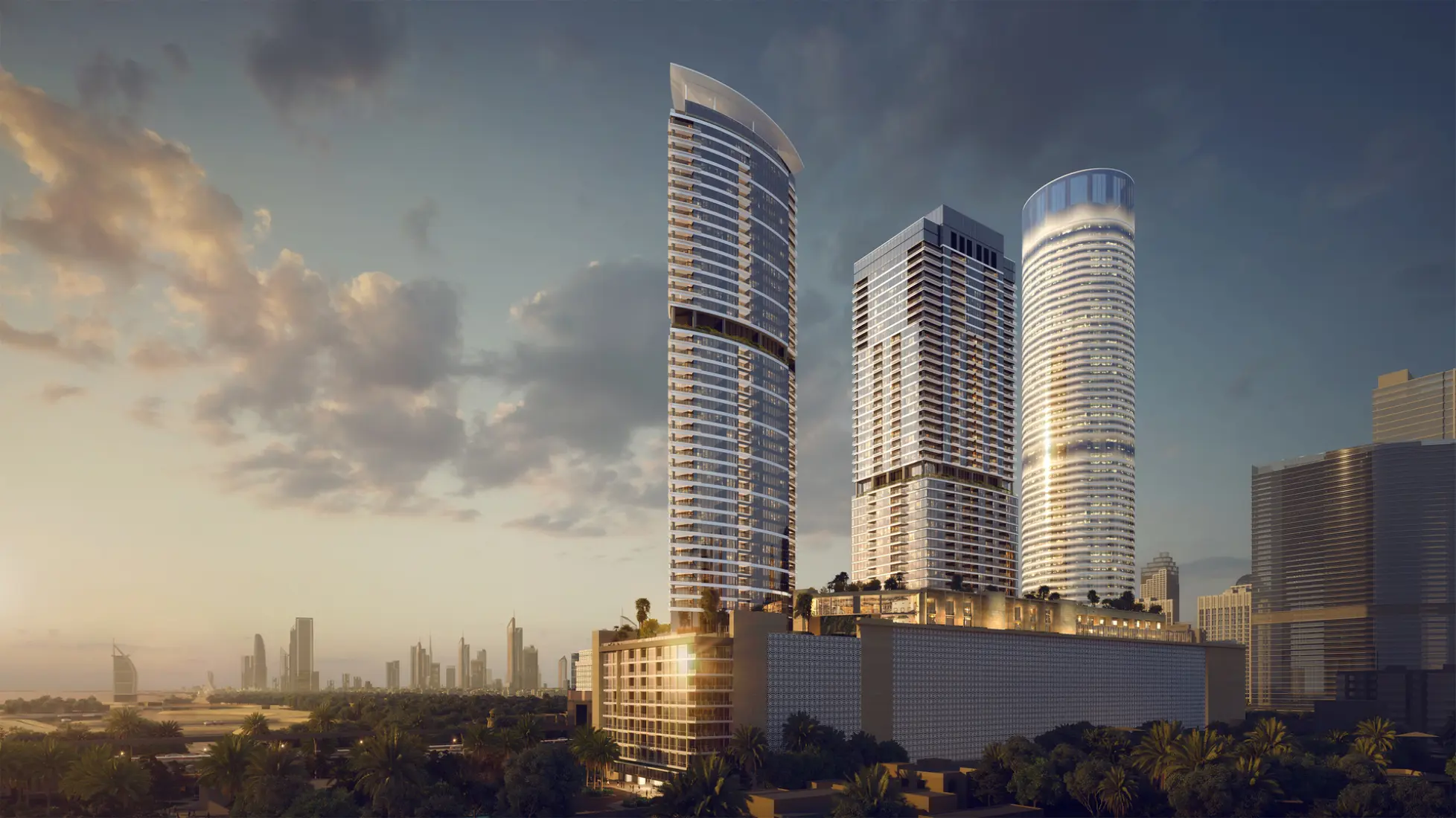 Palm Beach Towers, Palm Jumeirah