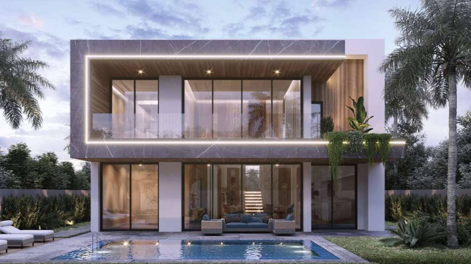 Jacob and Co Beachfront Living, developer render