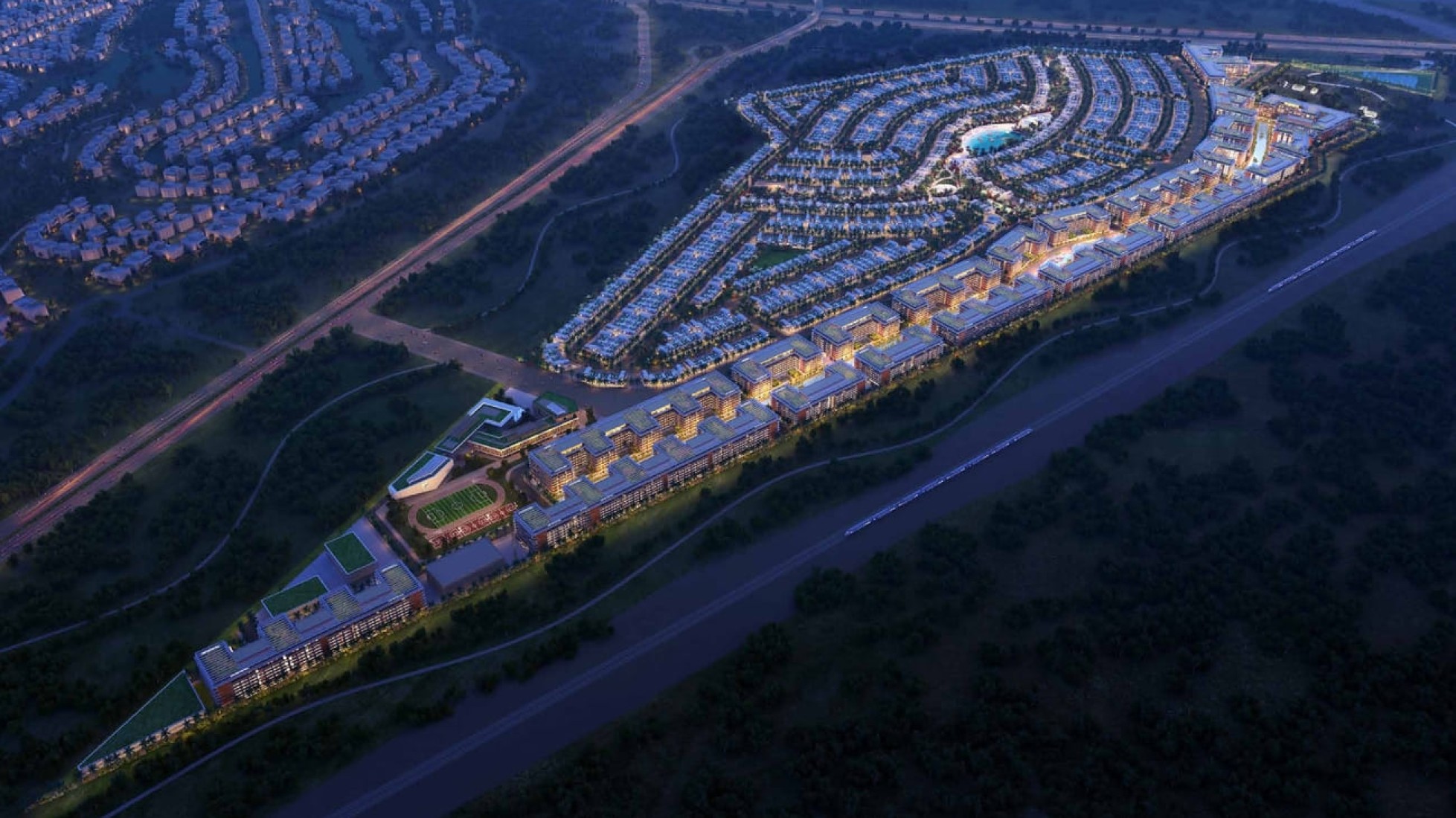 Damac Riverside Views, developer render