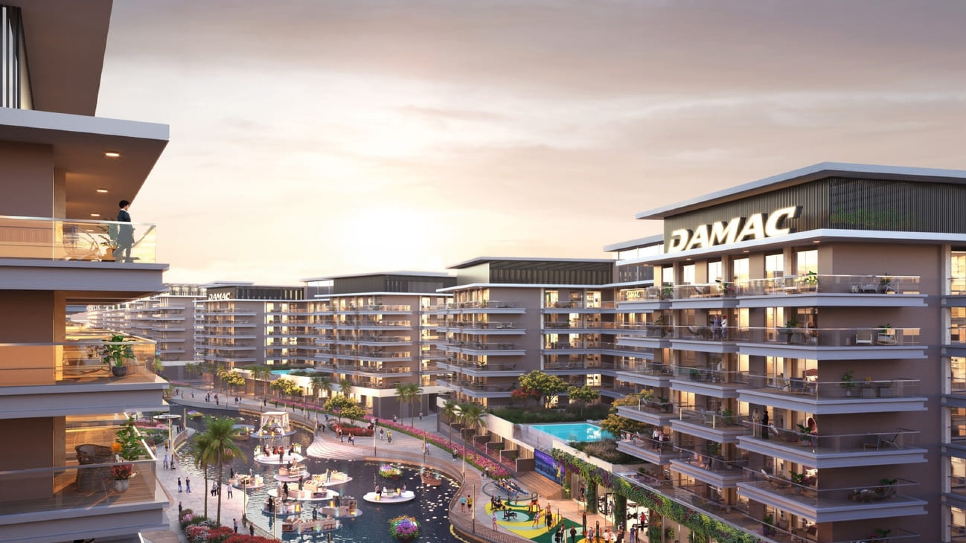 Damac Riverside Views, developer render