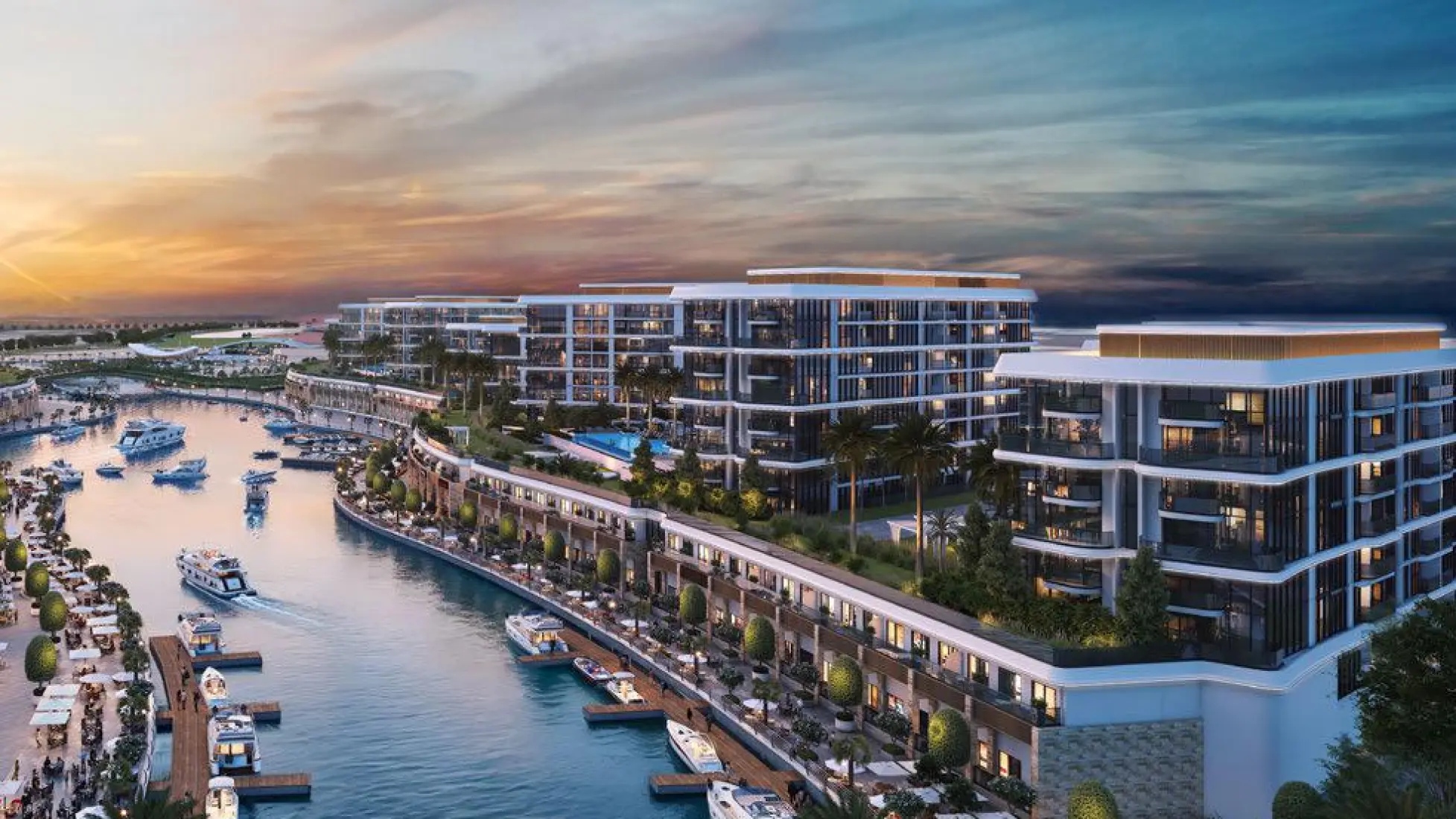 Bayside Marina Residences, developer render