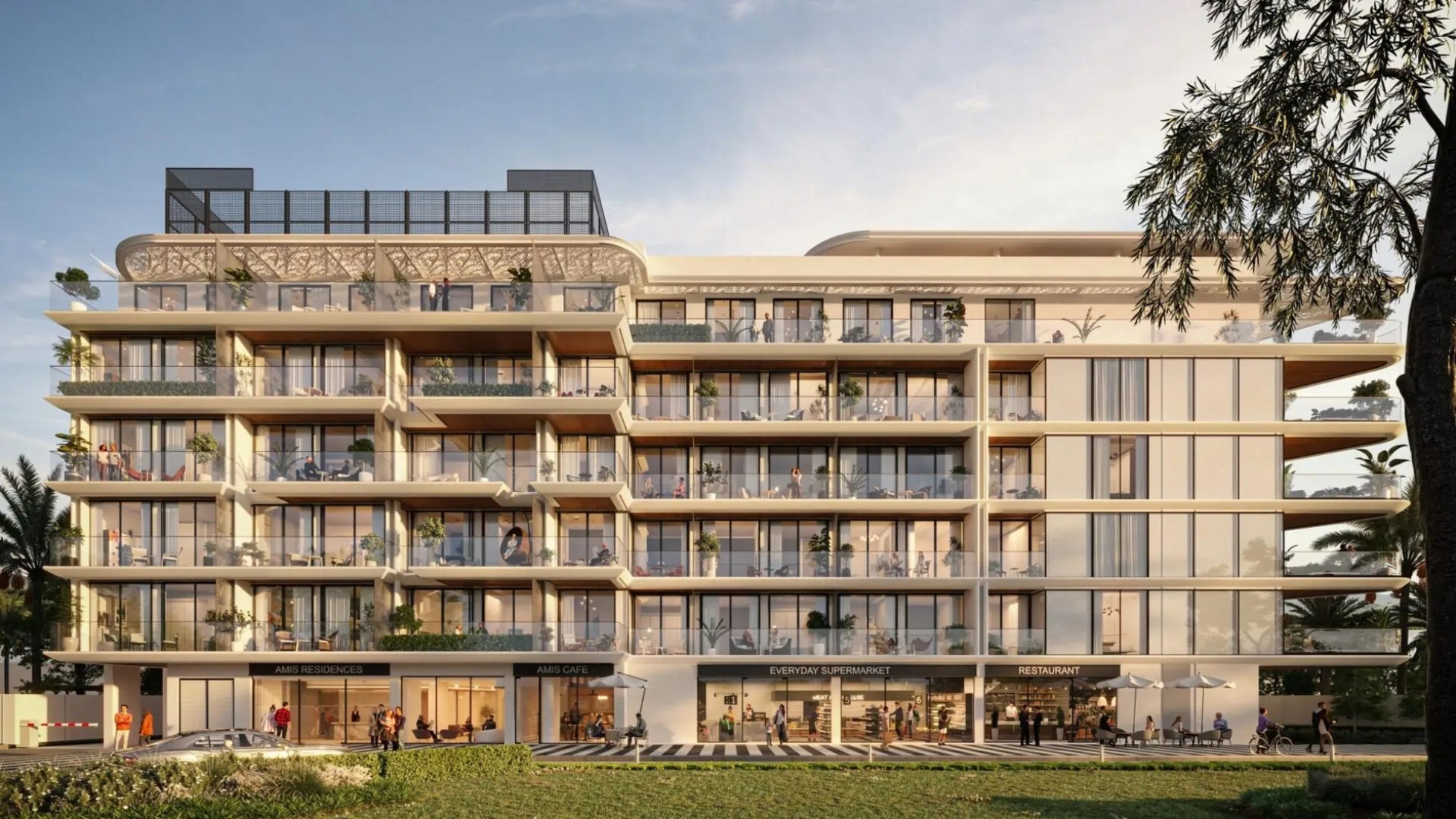 Woodland Terraces, developer render