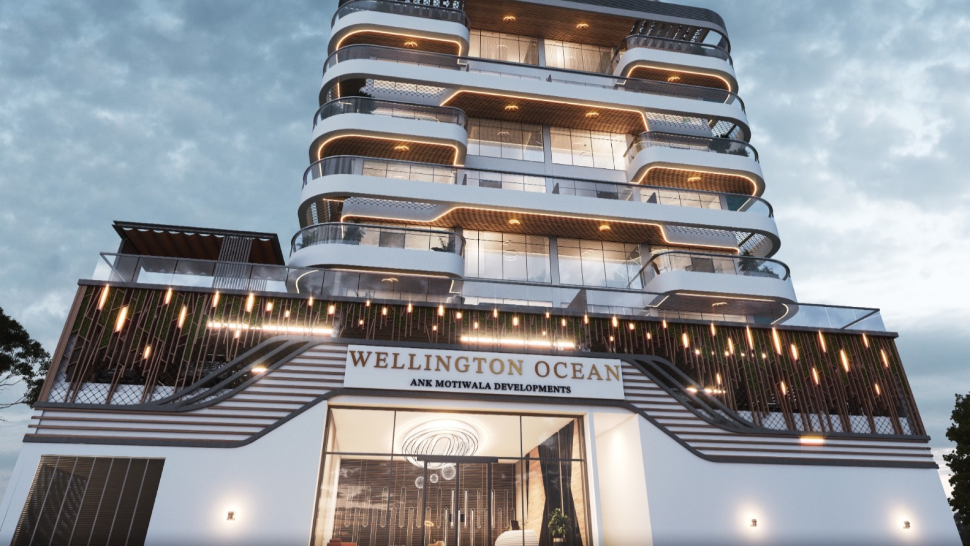Wellington Ocean, developer render
