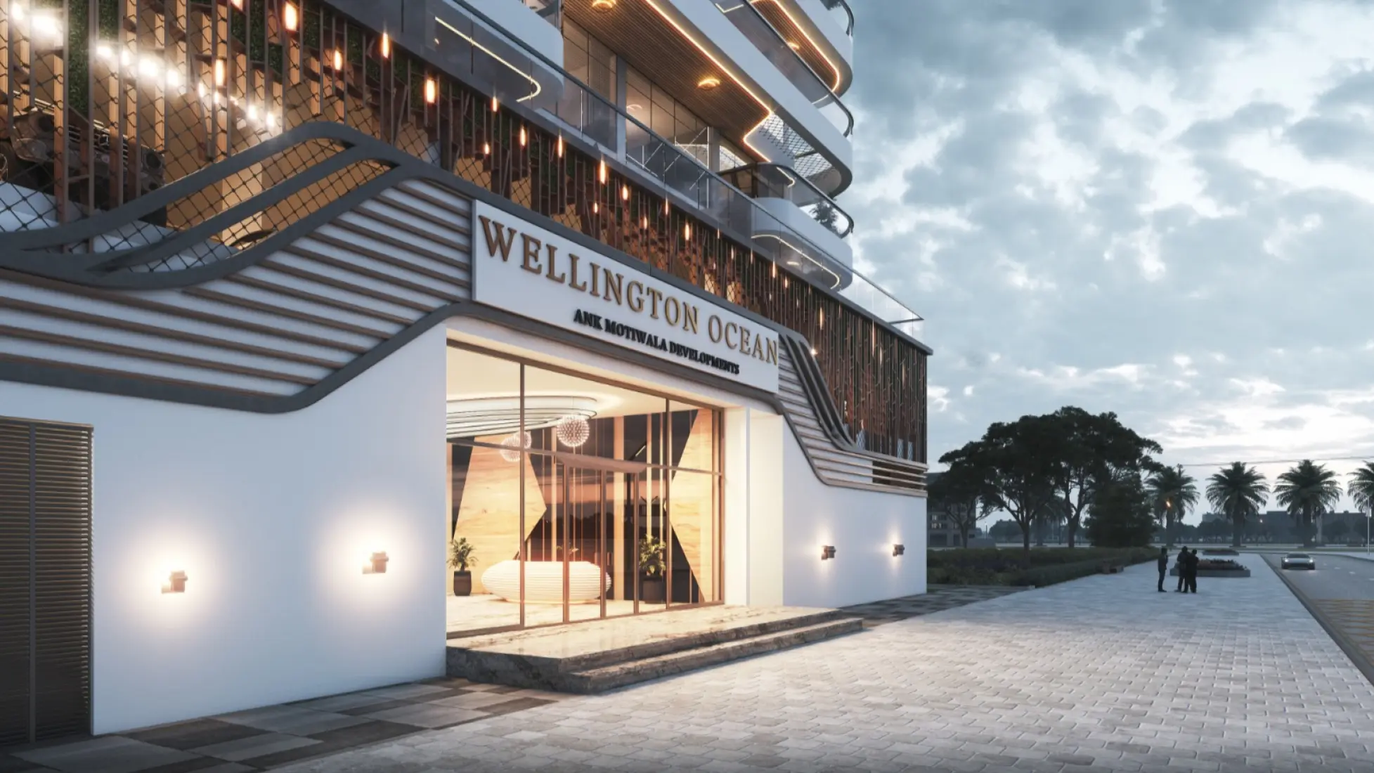 Wellington Ocean, developer render