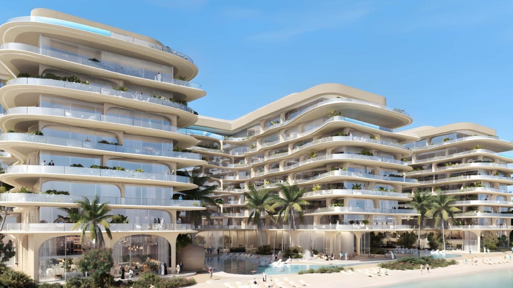 AYA Beachfront Residences, developer render