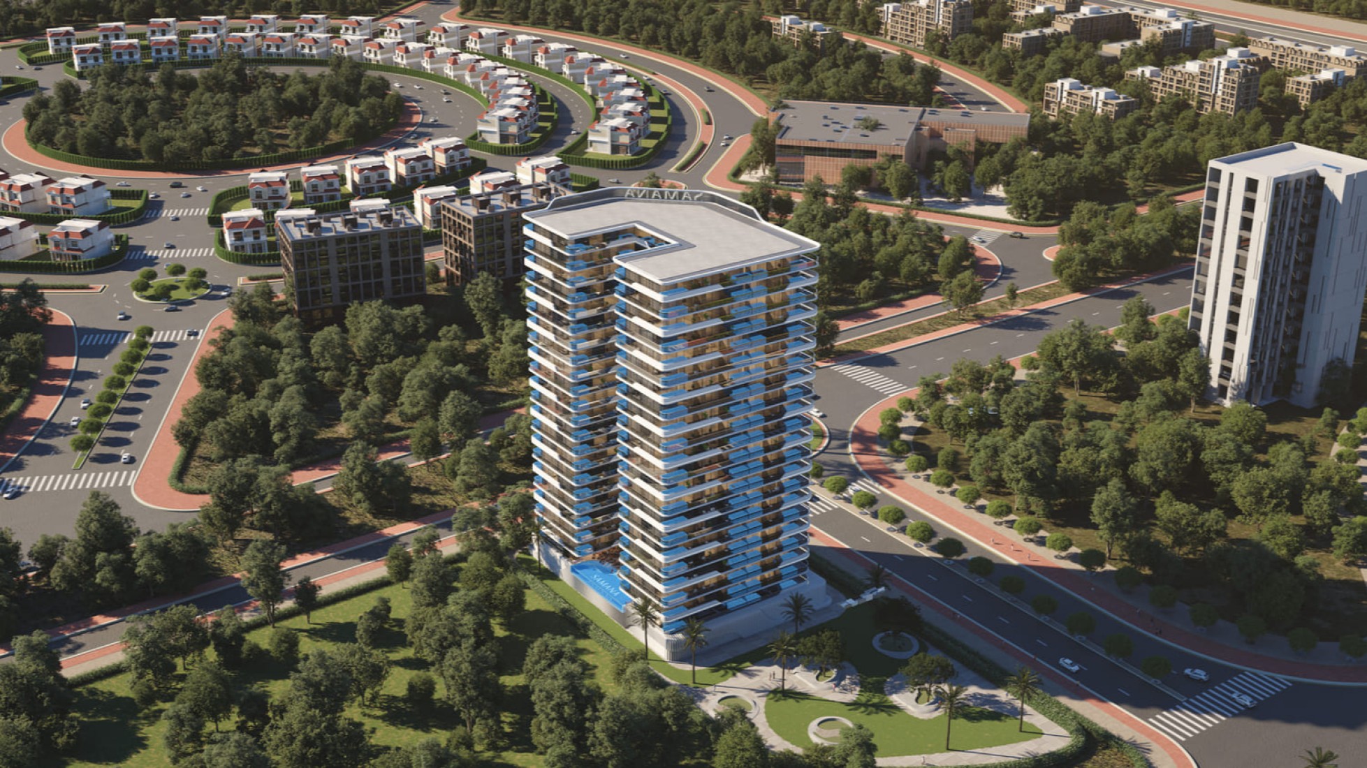 Samana Parkville, developer render
