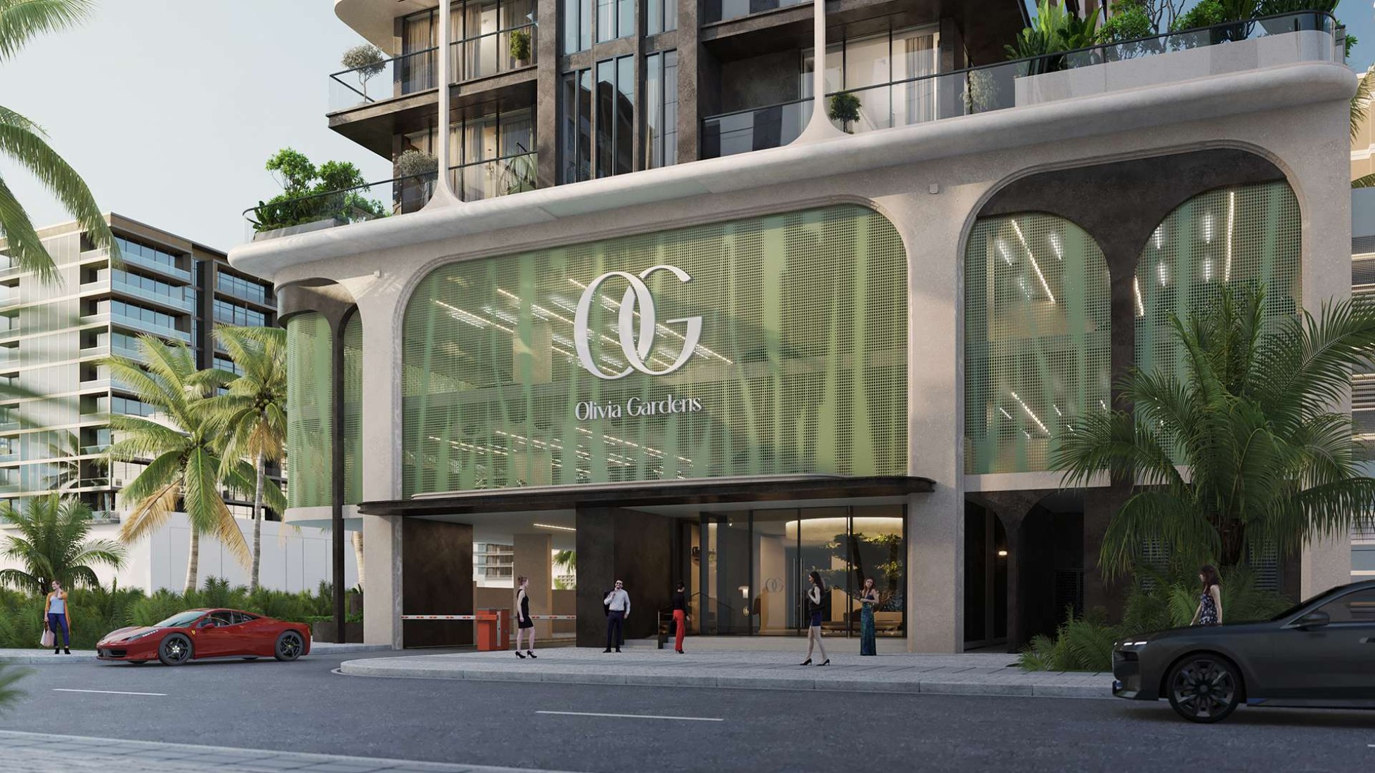 Olivia Gardens, developer render