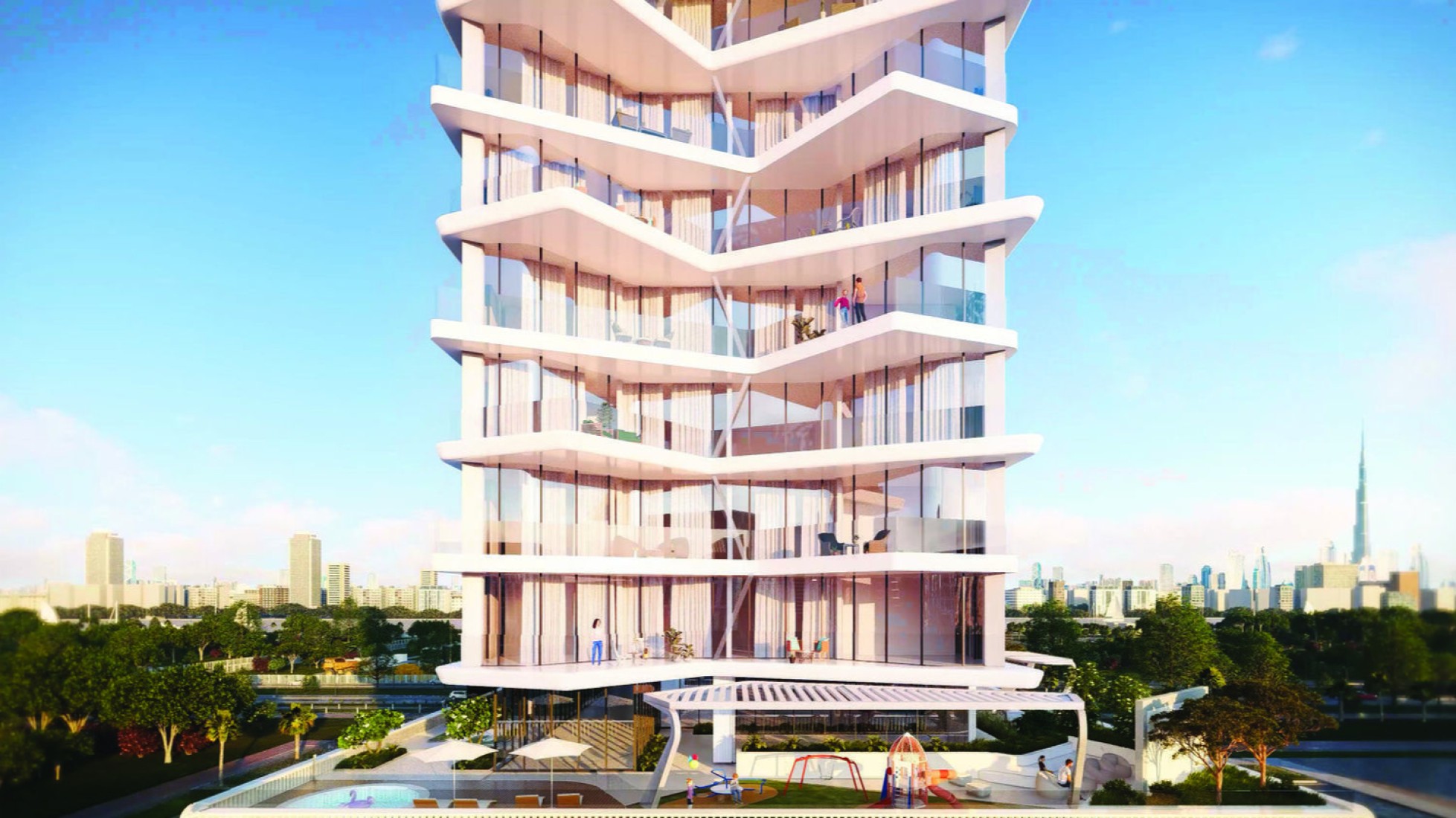 Luxury Canal Residences, developer render