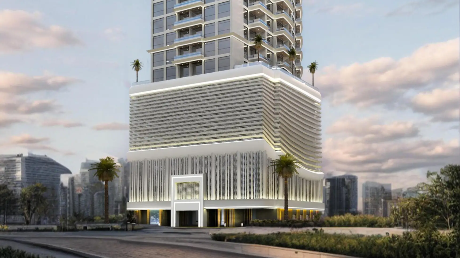 Ajman Pearl Tower, developer render