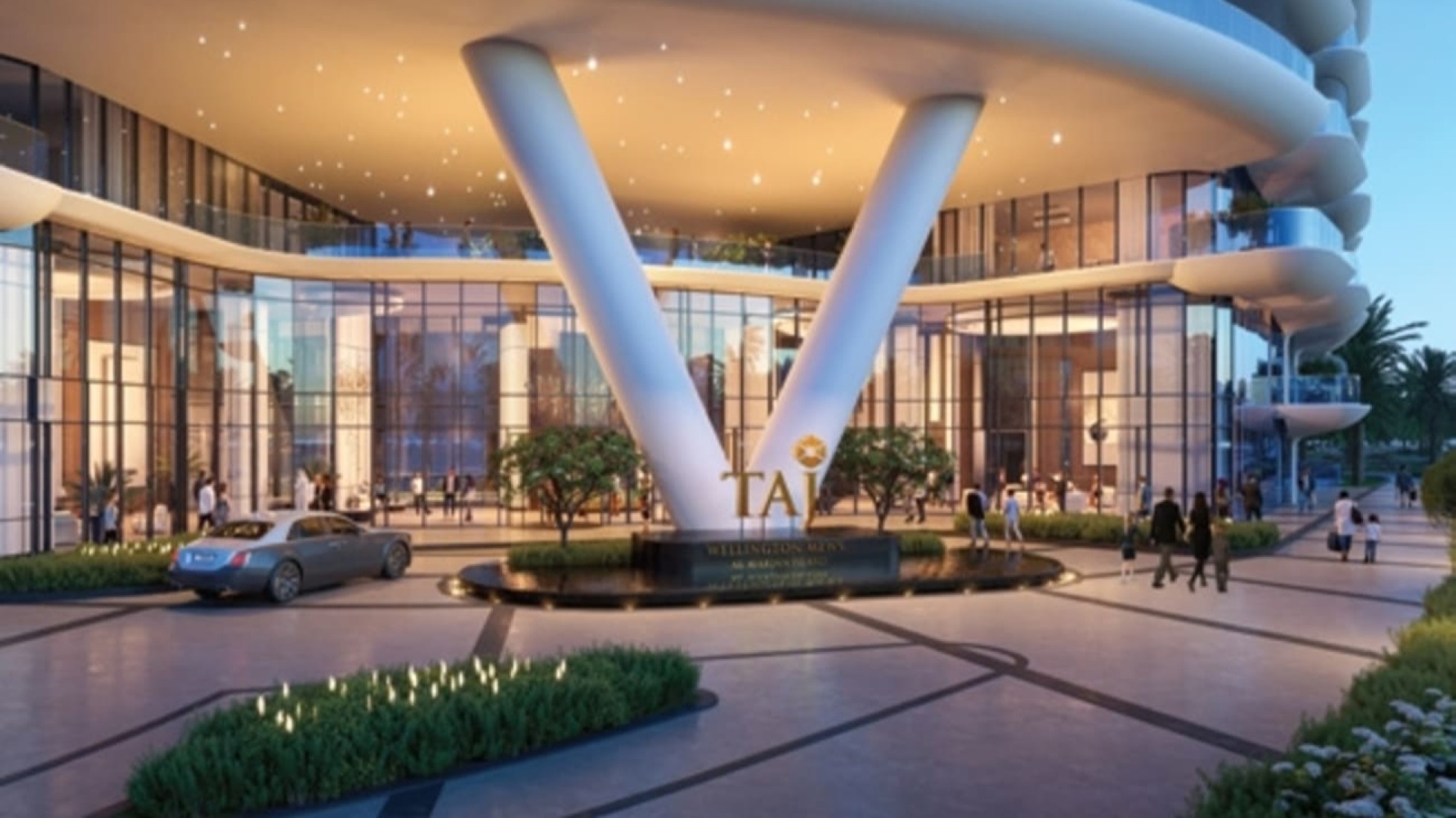Taj Wellington Mews, developer render