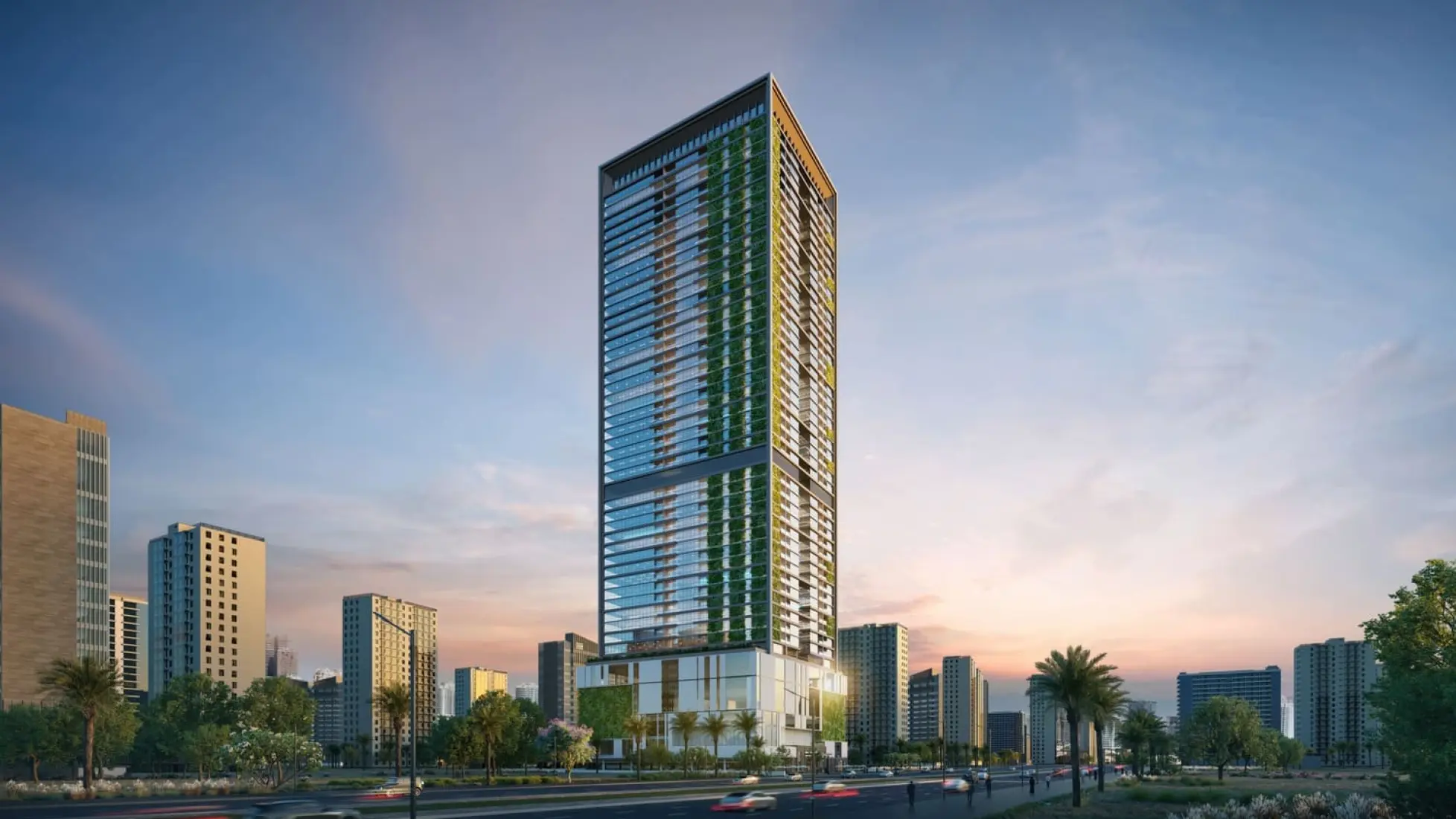 Sky Gardens Tower, developer render
