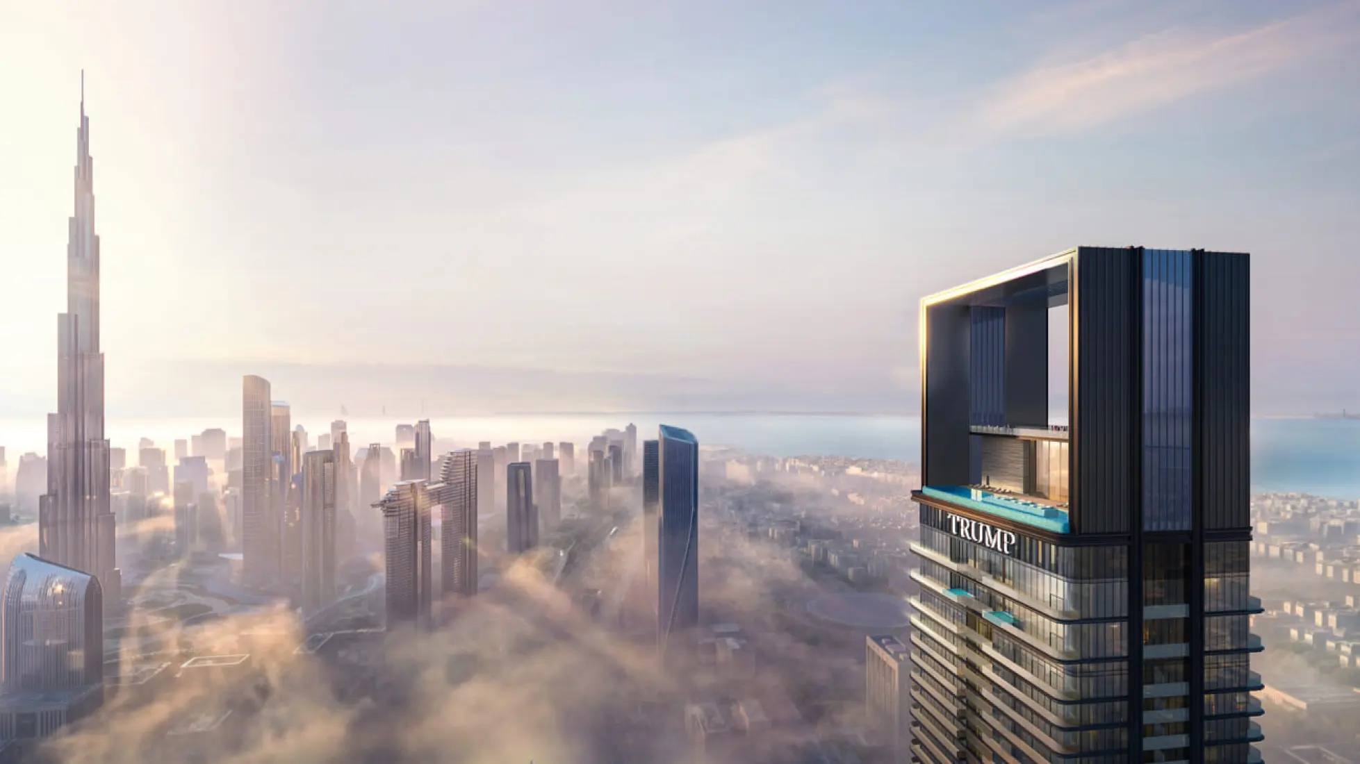Trump International Hotel & Tower Dubai, developer render