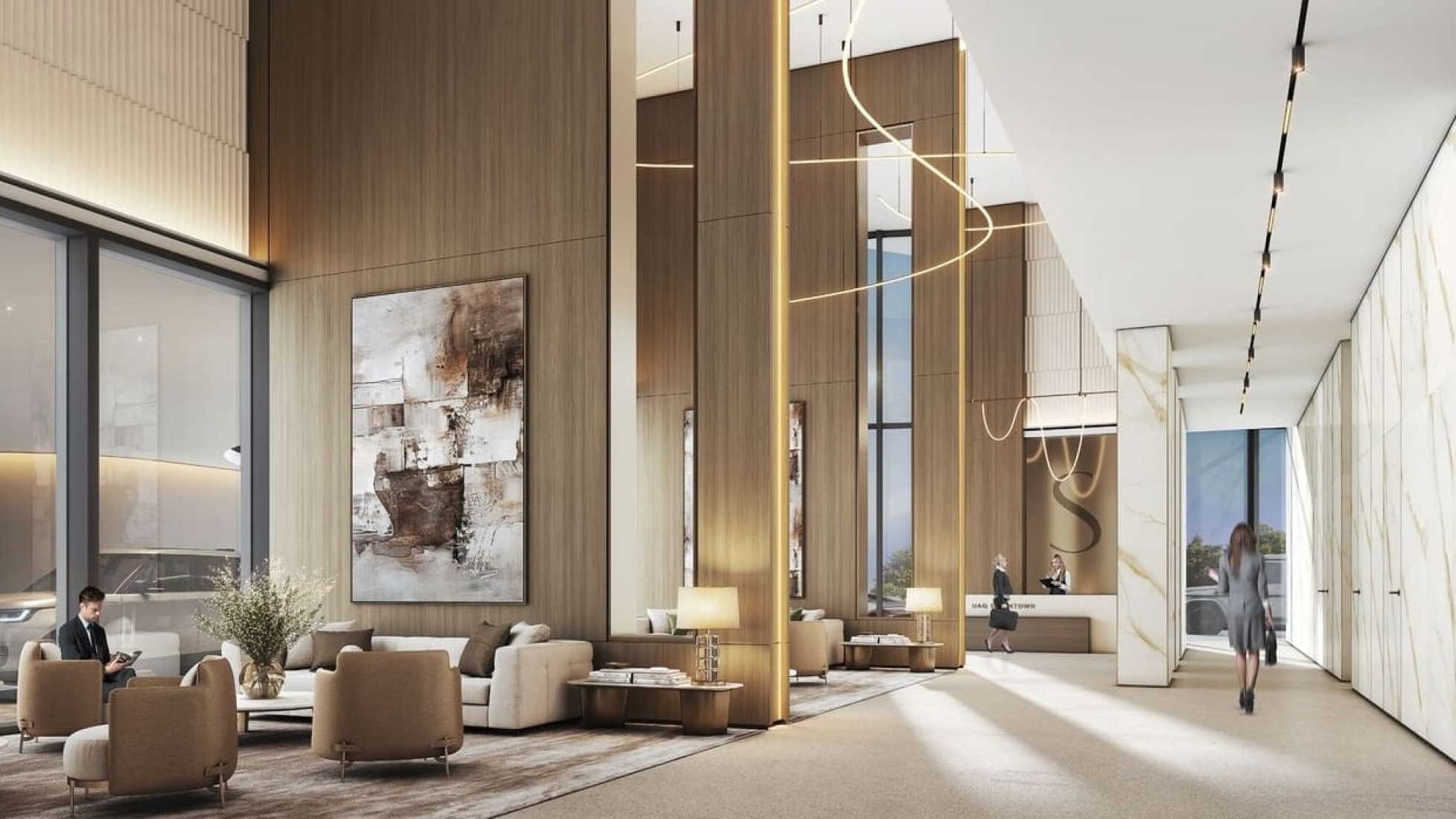 Al Rawdah, flagship project render