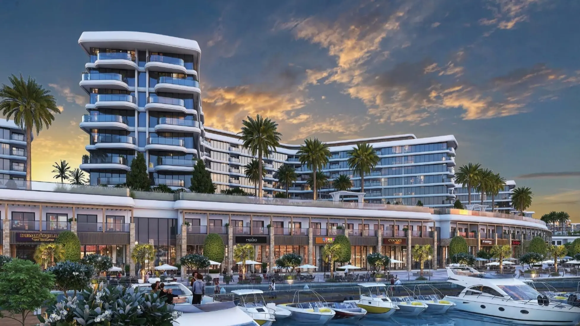 Yachtside Marina Residences, developer render