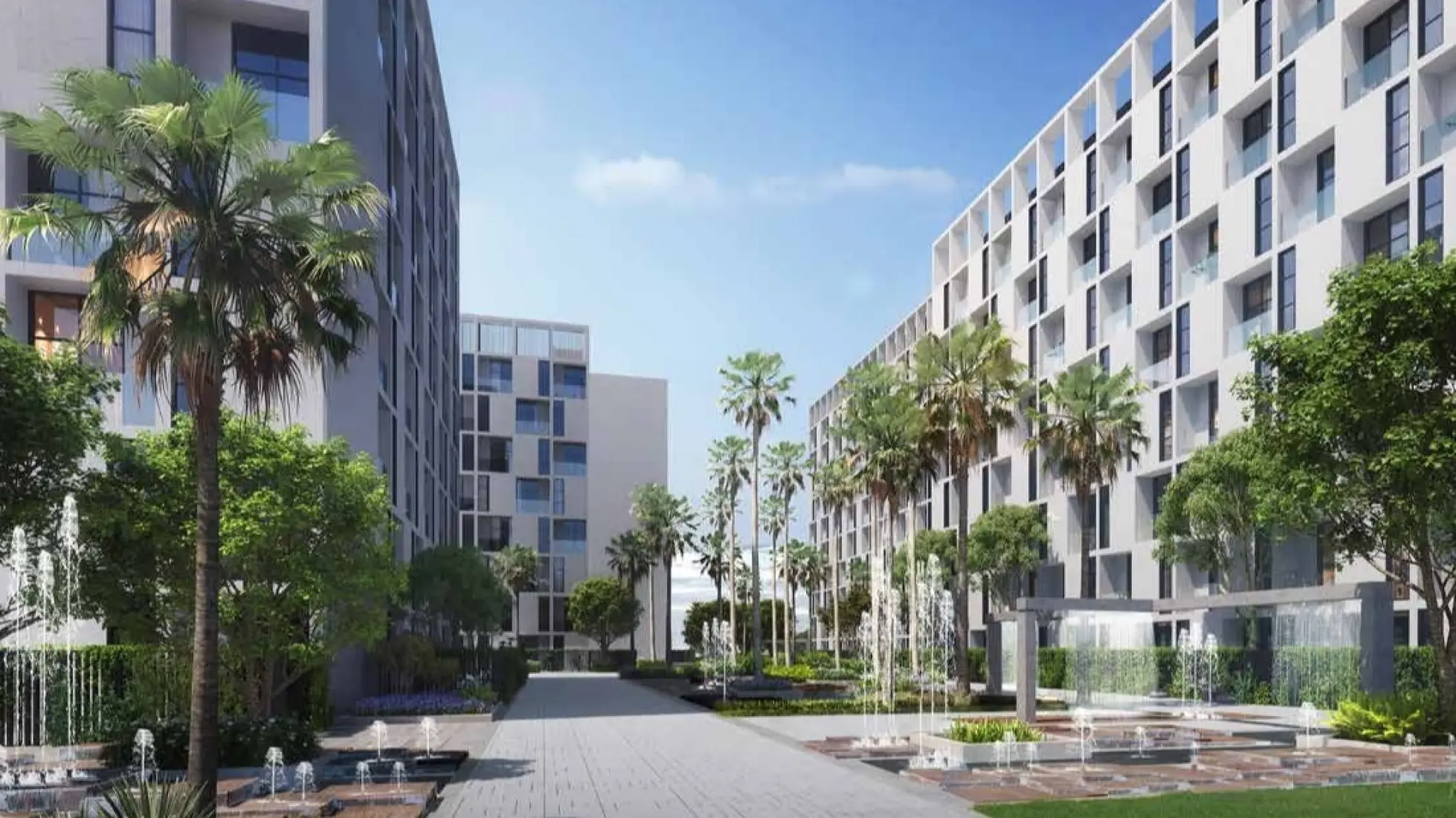 Muwailih Commercial, flagship project render