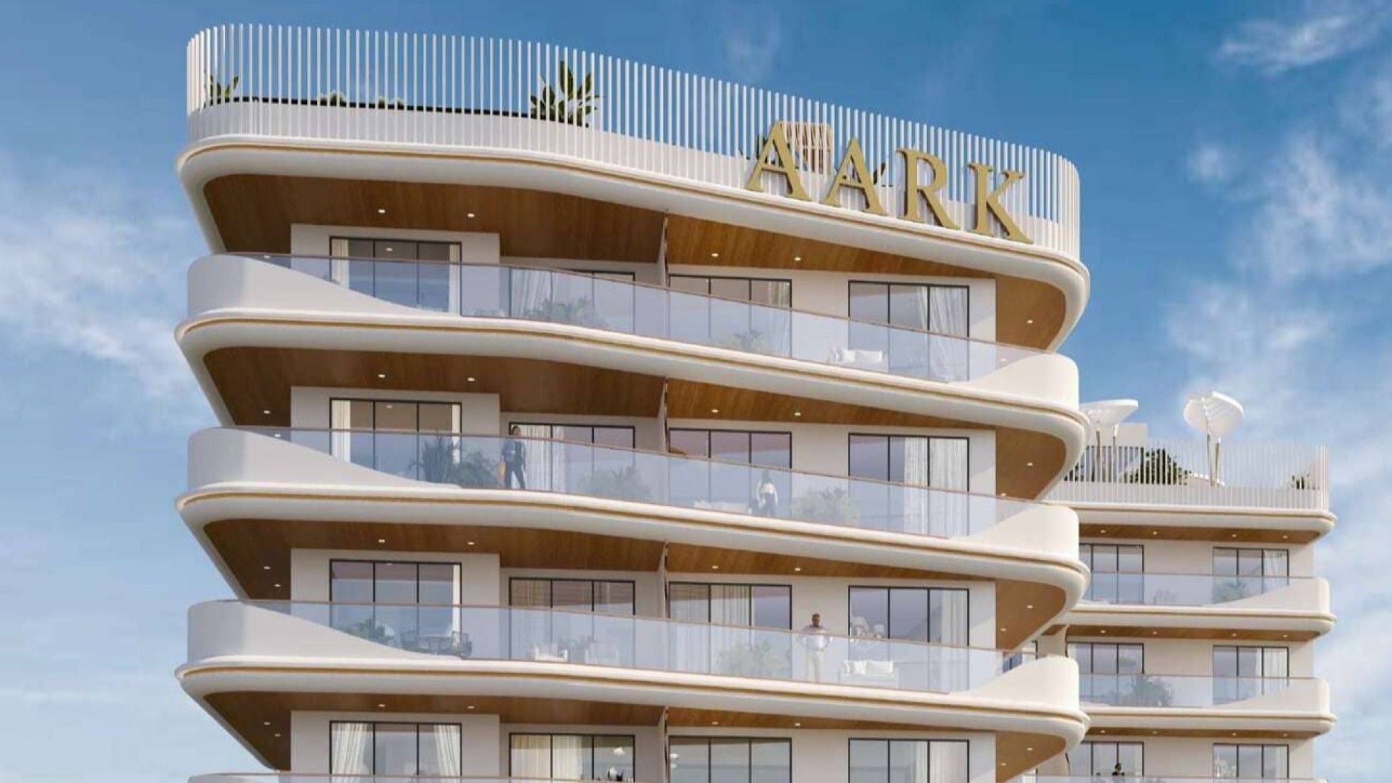 Aark Terraces, developer render