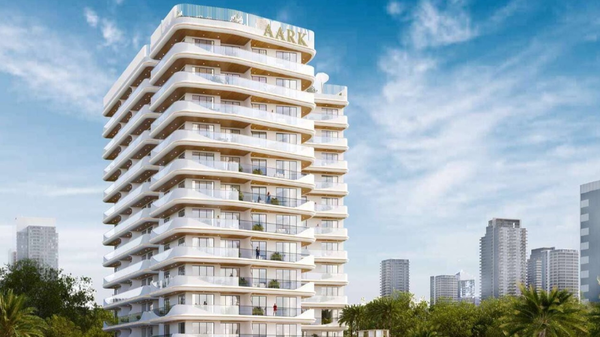 Aark Terraces, developer render