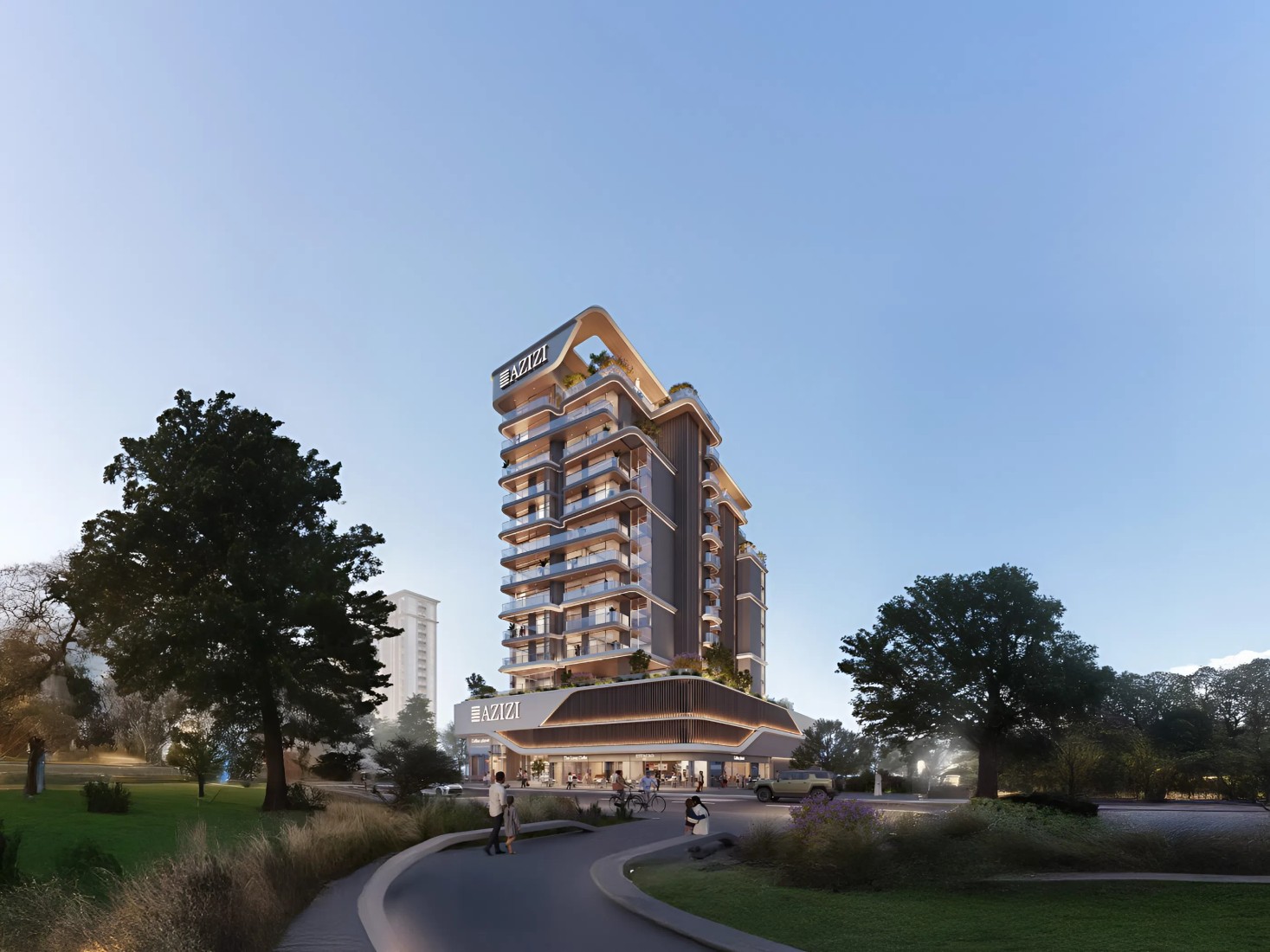 Azizi Sakandar, developer render