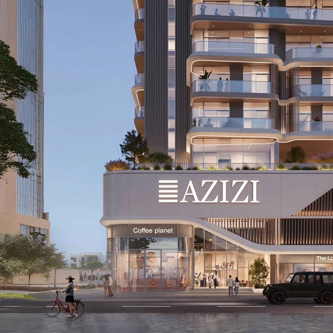 Azizi Sakandar, developer render